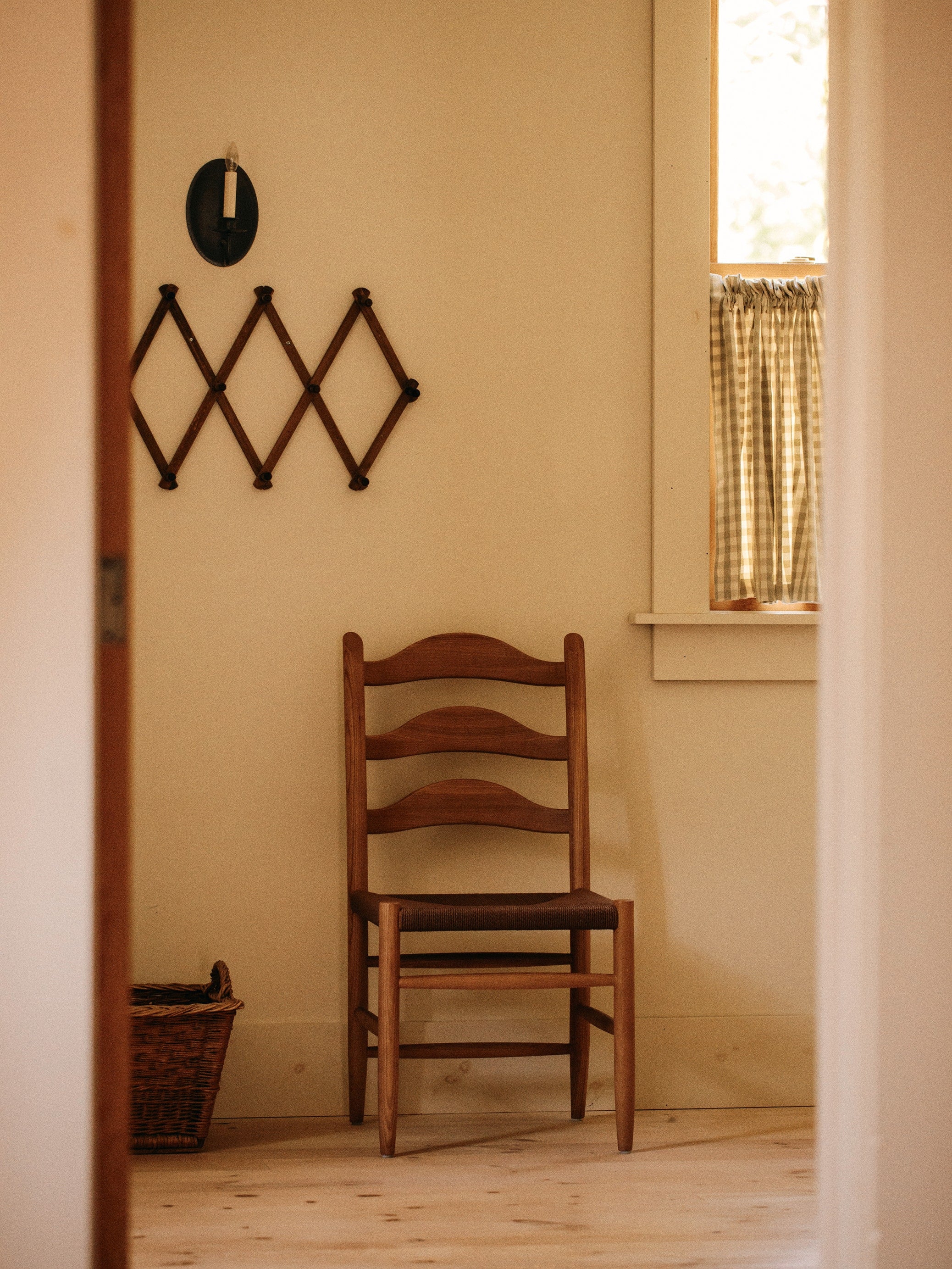 Hillside Dining Chair, Tall, Golden Ash