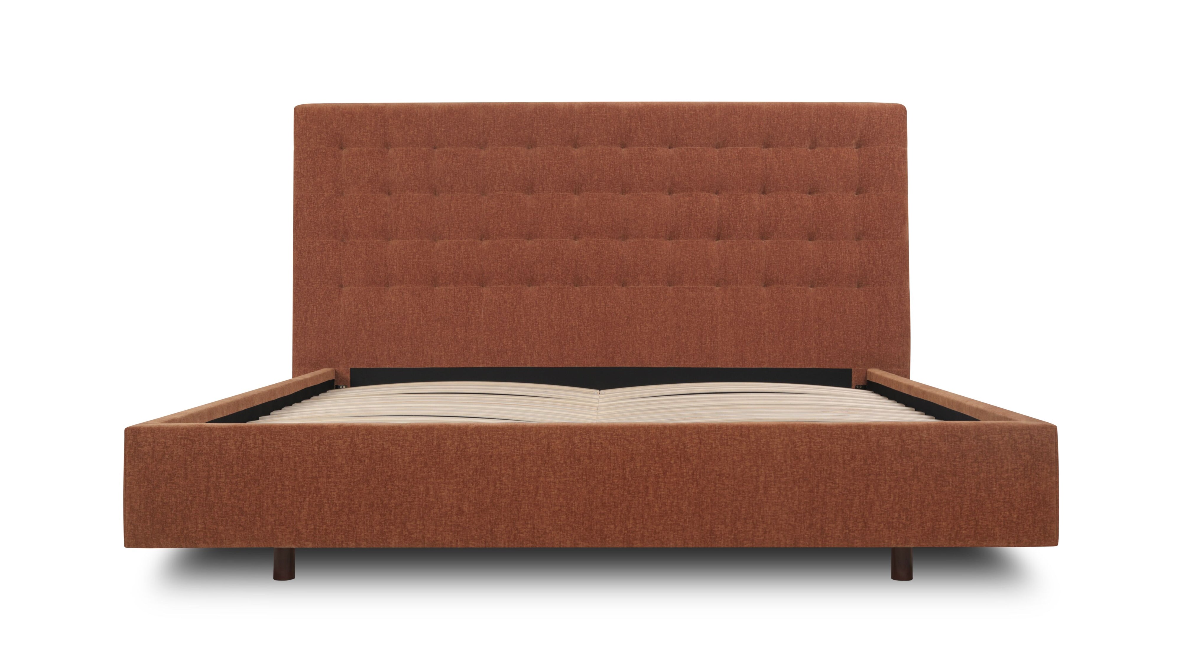 Court King Bed, Toffee
