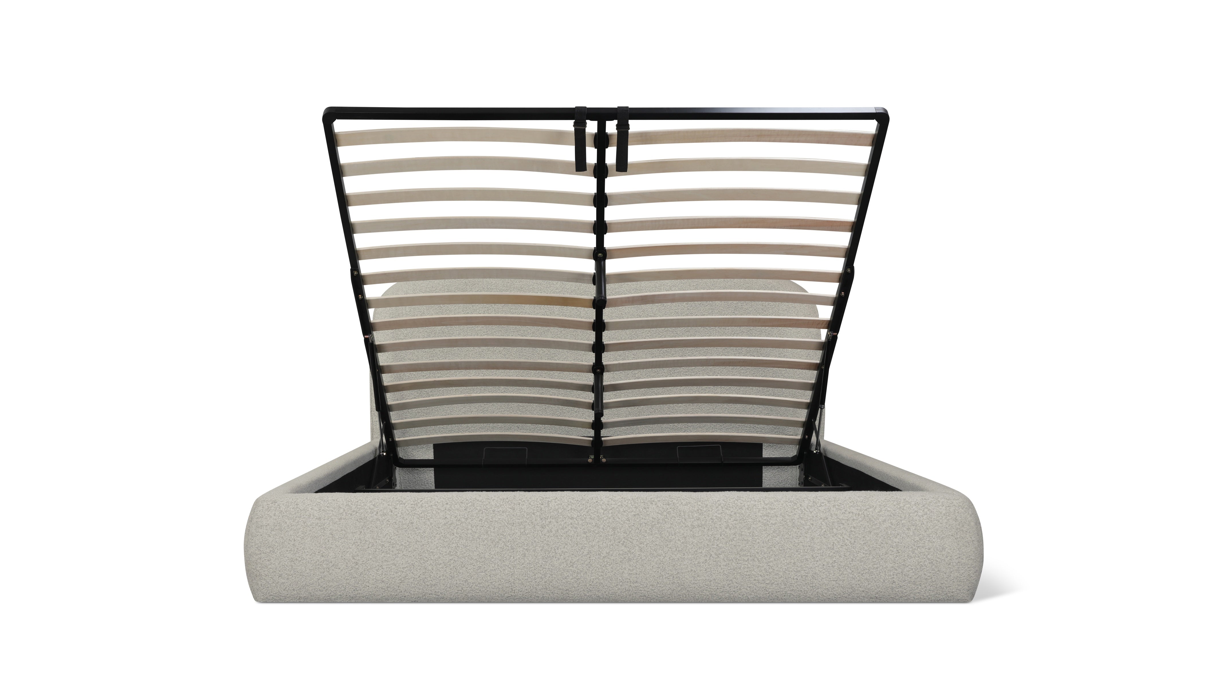 Cradle Storage Bed, Queen, Powder
