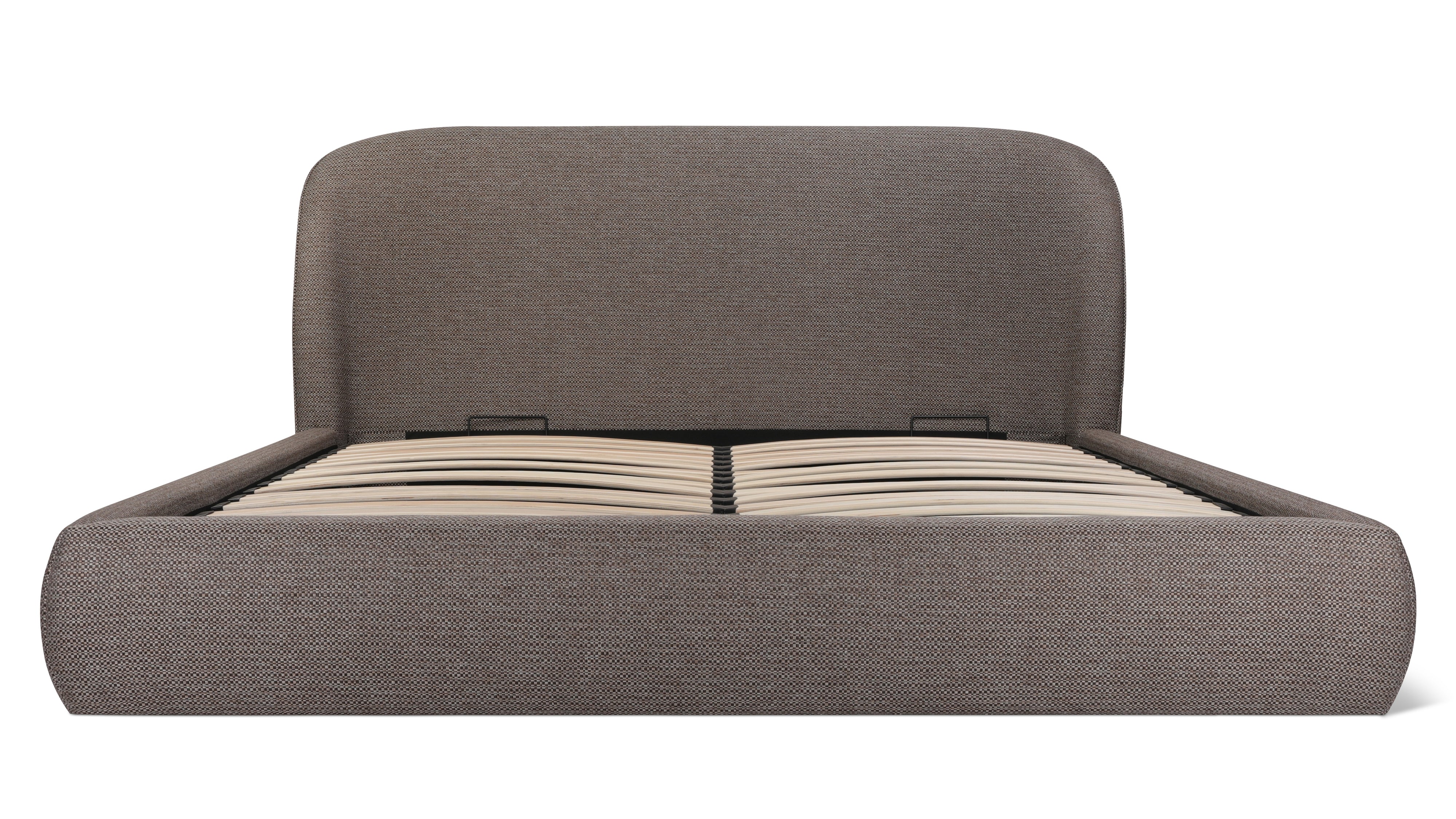 Cradle Storage Bed, King, Umber
