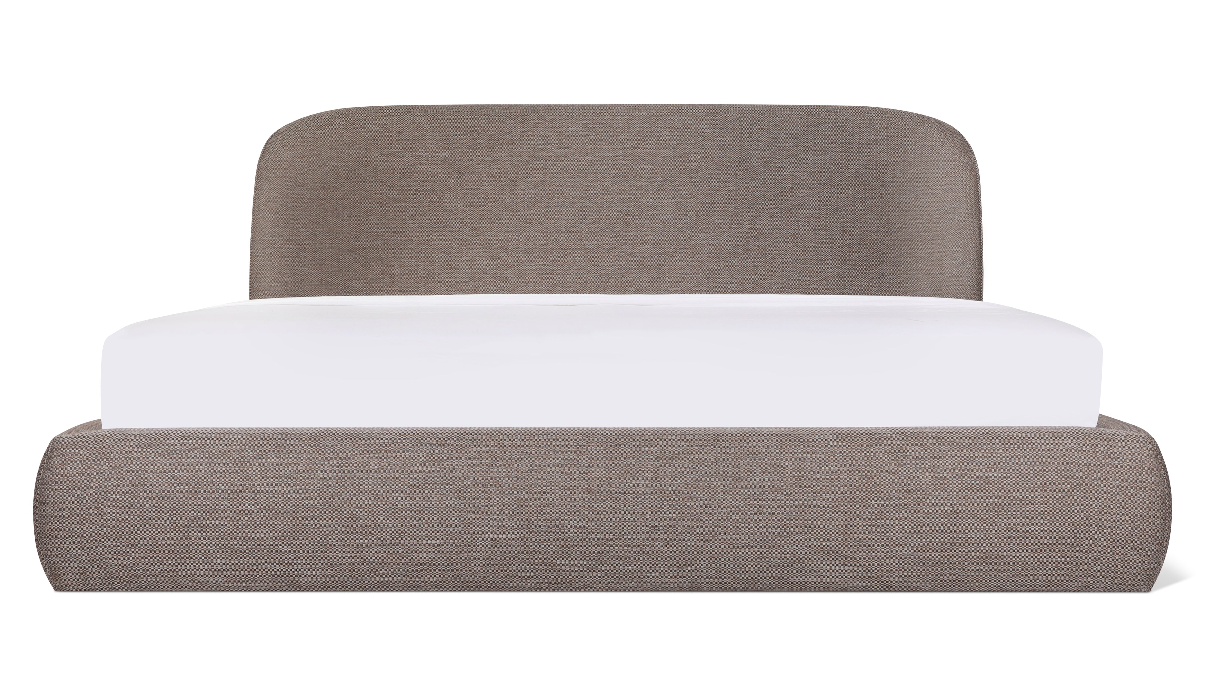 Cradle Storage Bed, King, Umber