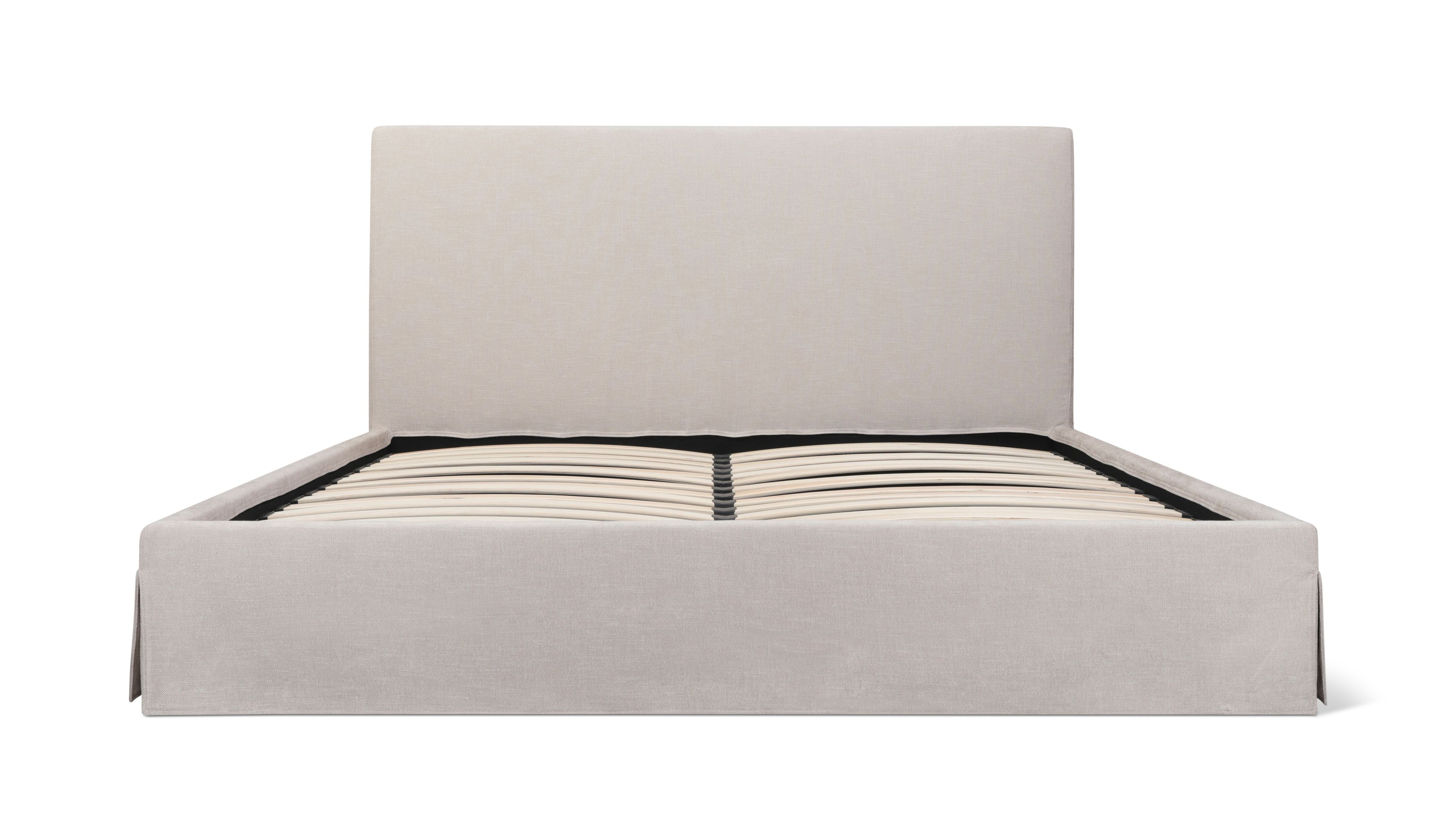 Vale Storage Bed, King, Moonstone