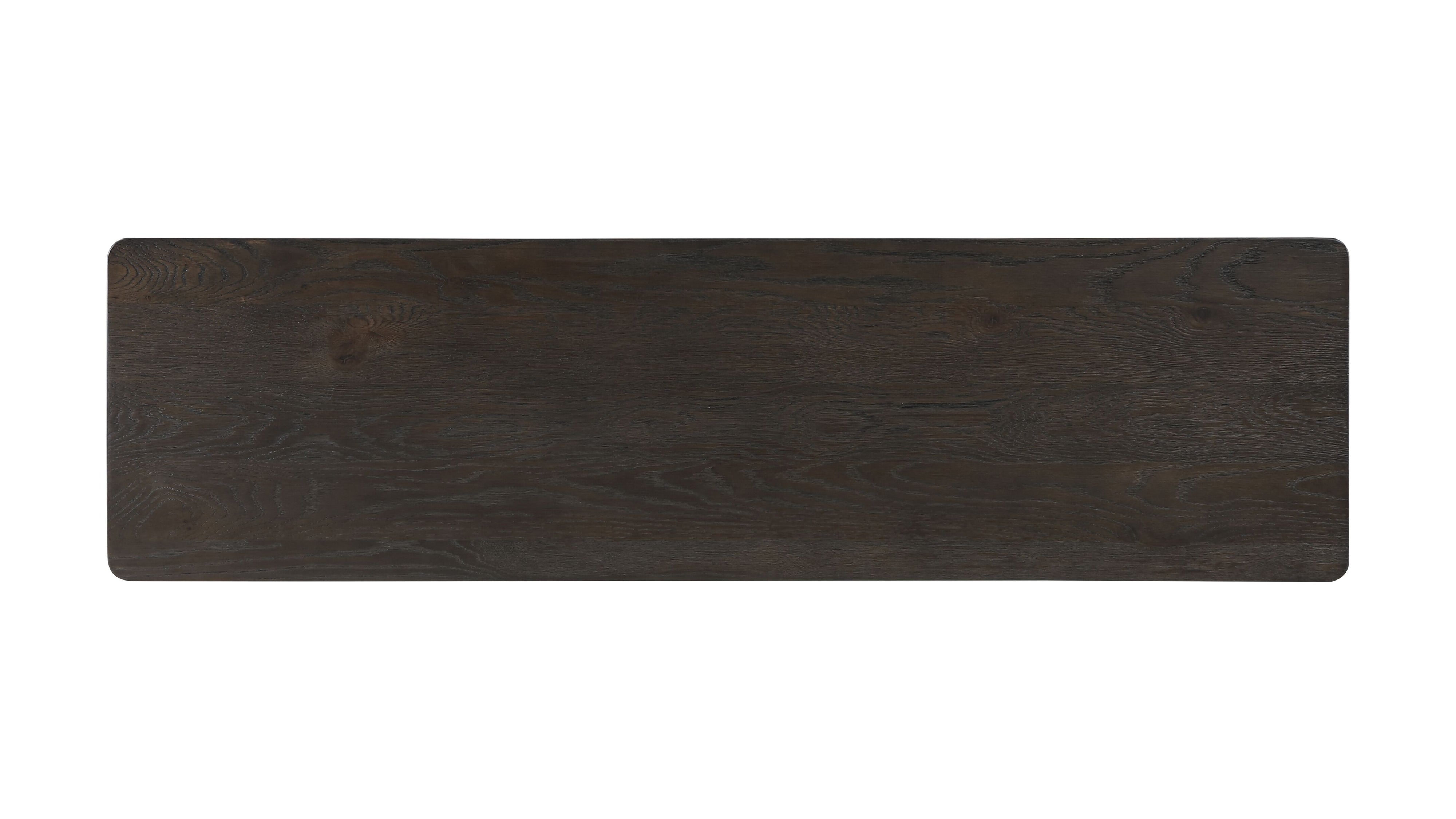 Foundry Bench, Seats 2, Dark Brown Oak