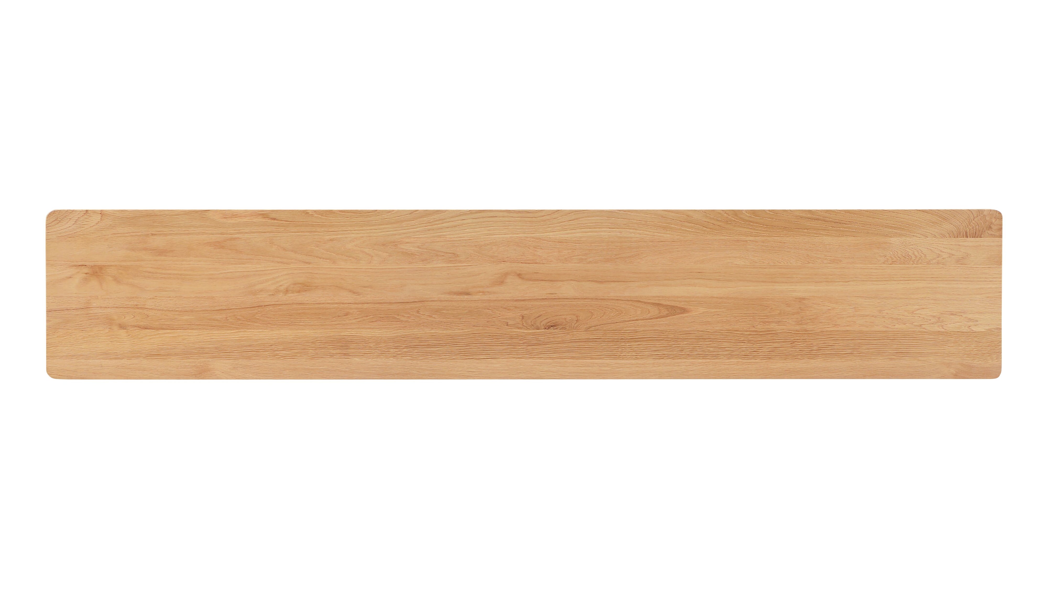 Foundry Bench, Seats 4, Natural Oak