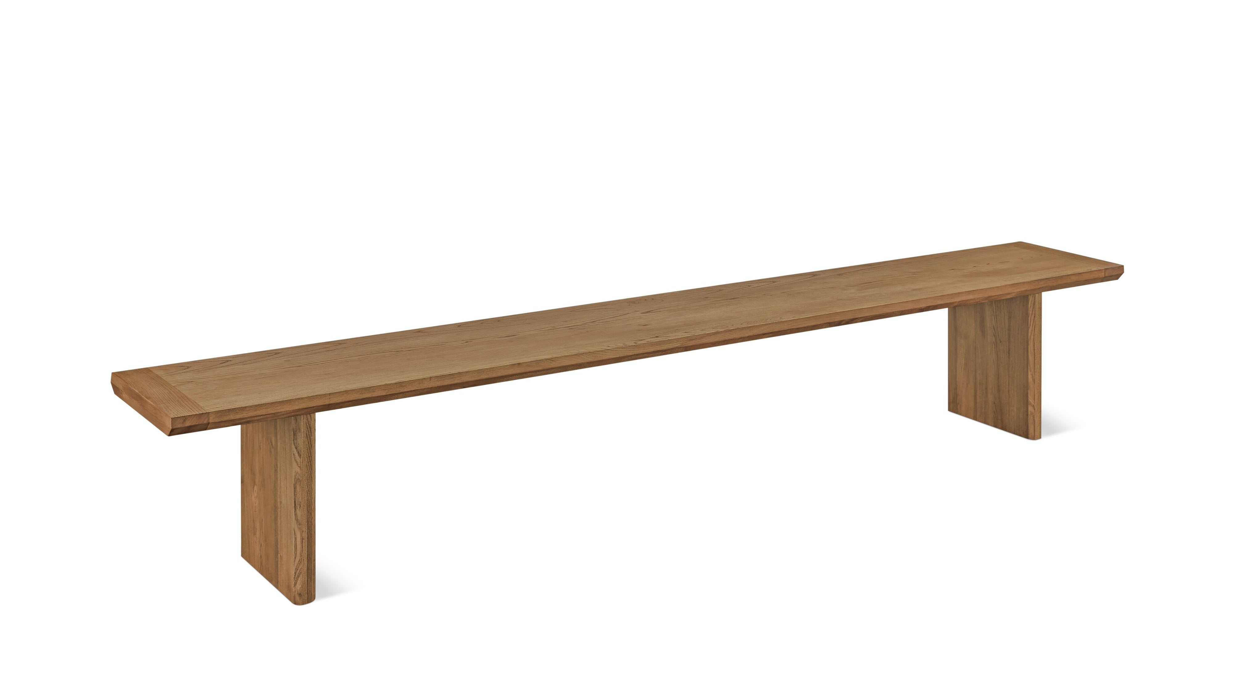 Range Bench, Seats 6, Country Elm