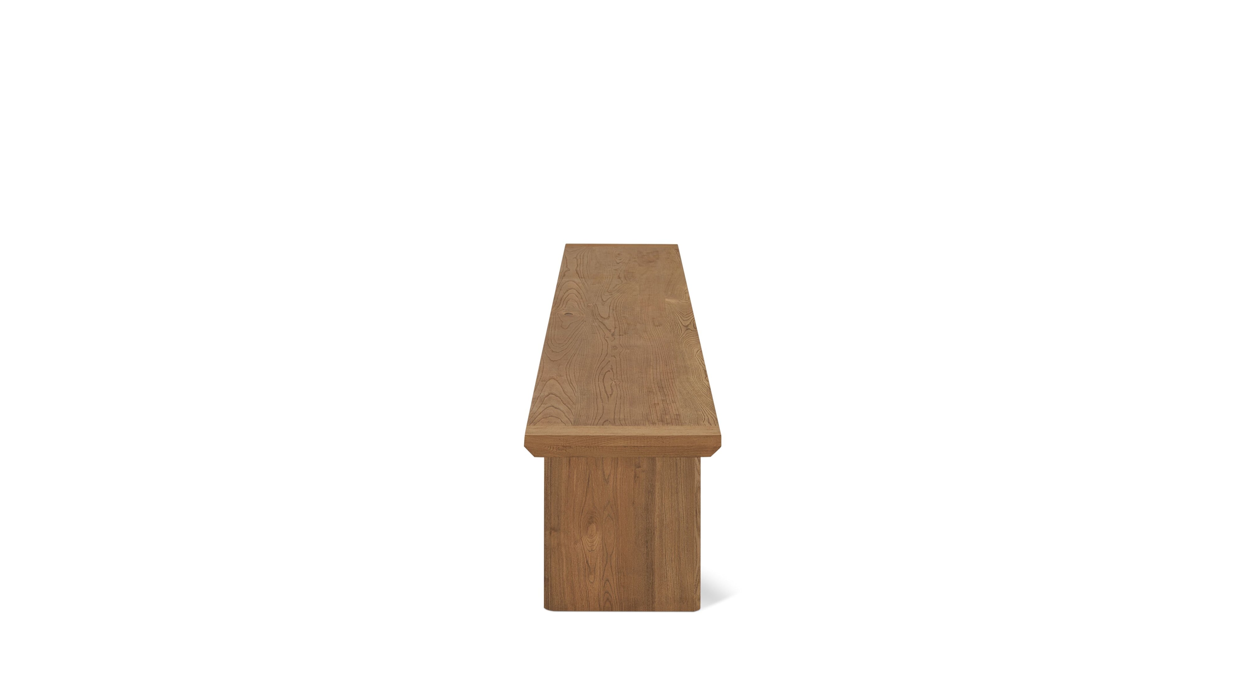 Range Bench, Seats 6, Country Elm