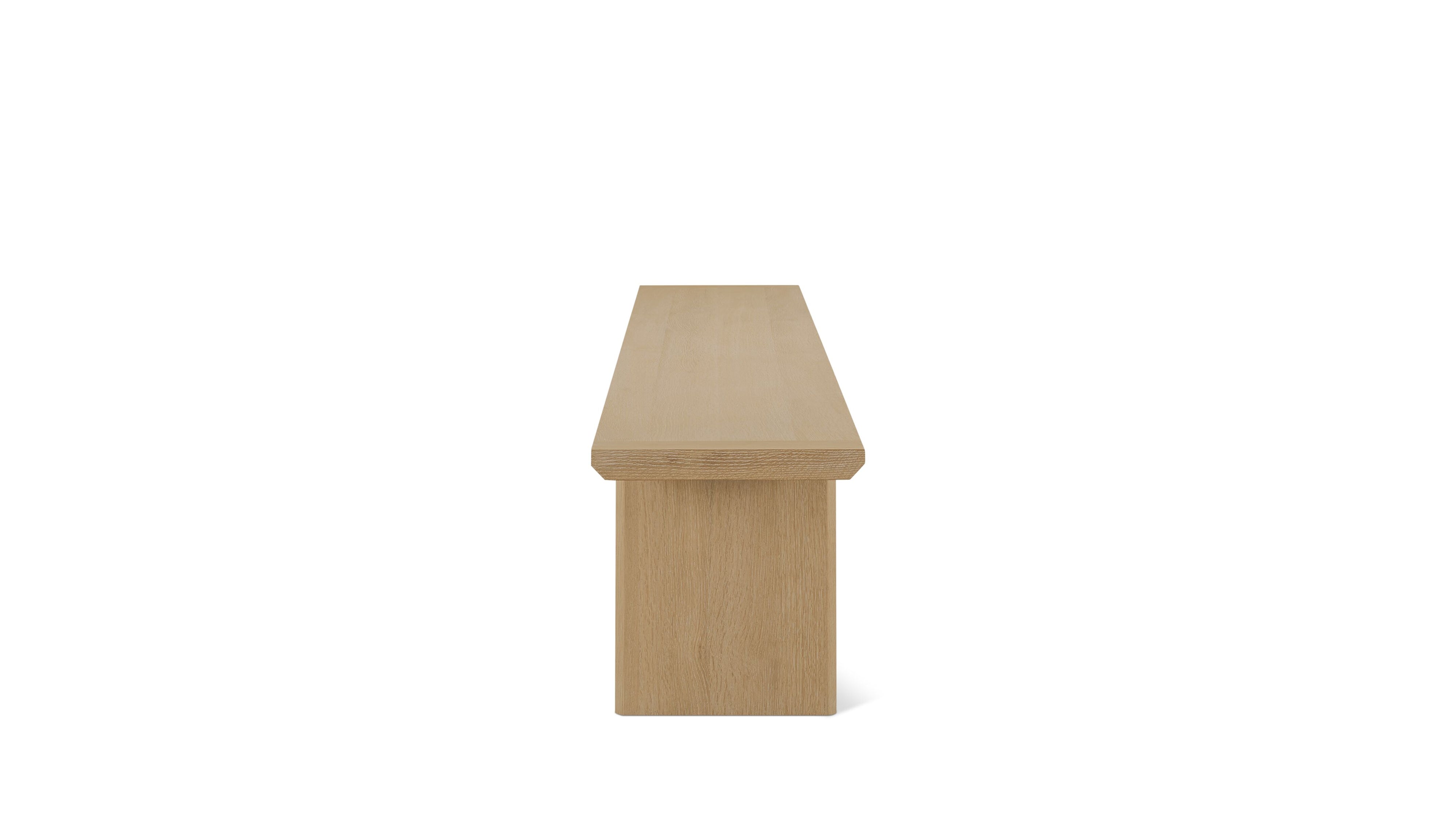 Range Bench, Seats 6, Country Oak