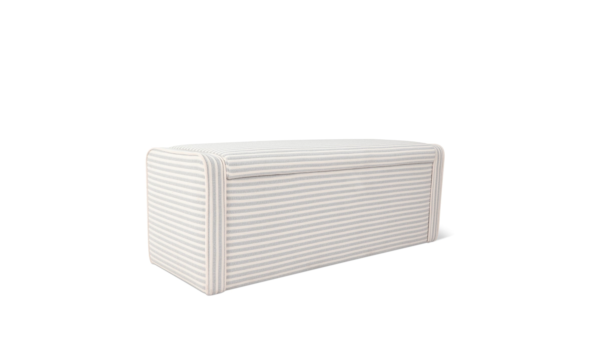 Hawthorne Storage Bench, Whitby Stripe