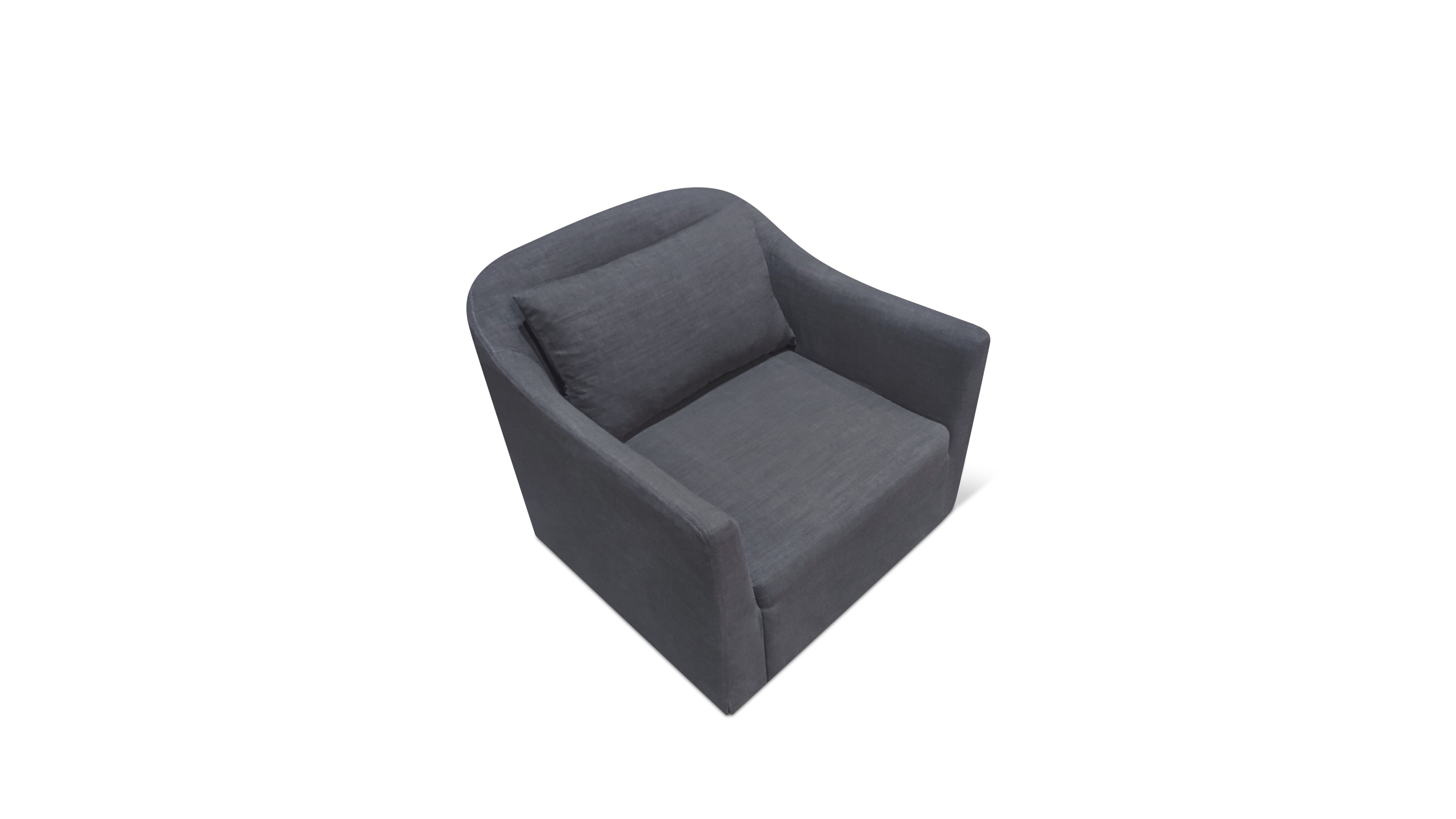 Arden Lounge Chair, Midnight