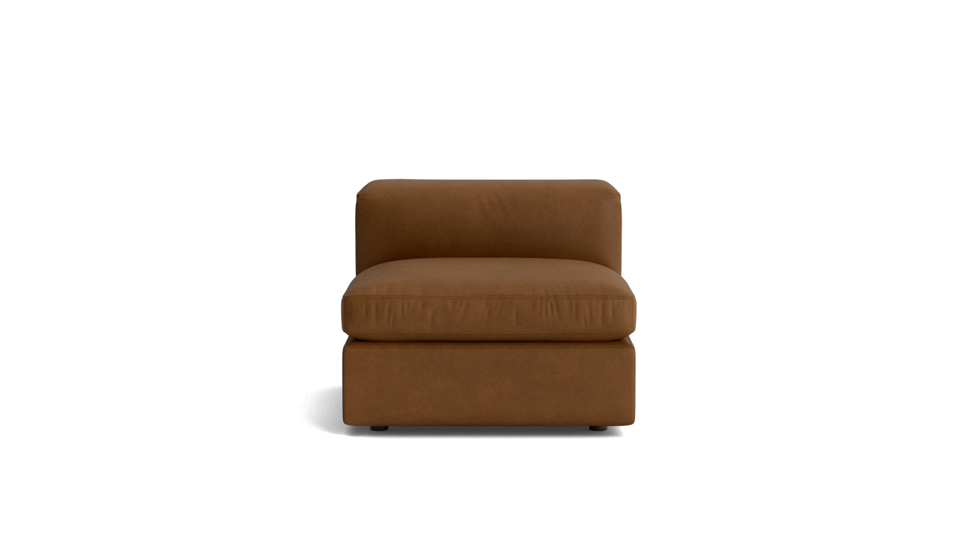 Saddle Armless Chair, Bourbon_image