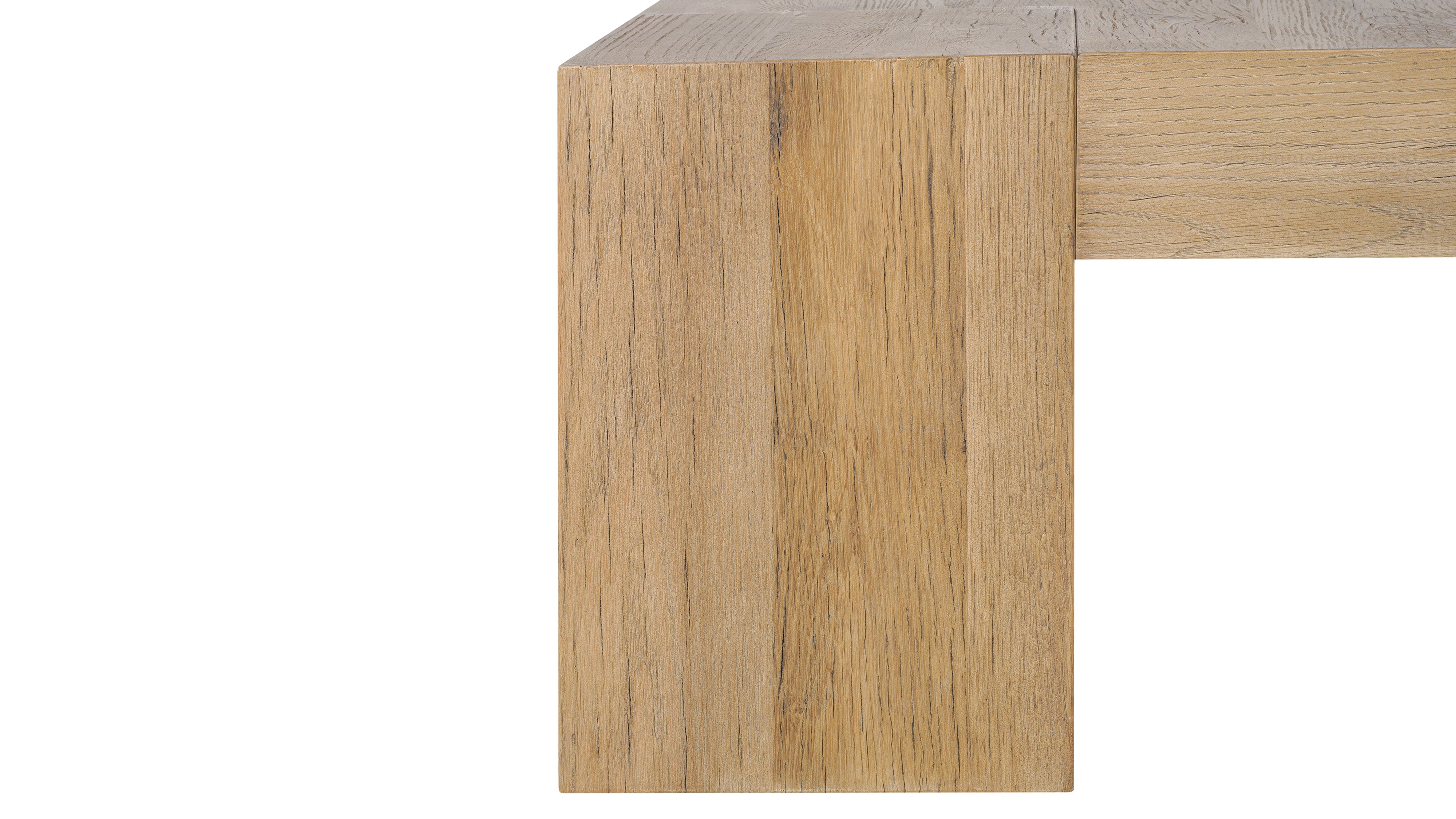 Arcade Coffee Table, Large, Rustic Oak