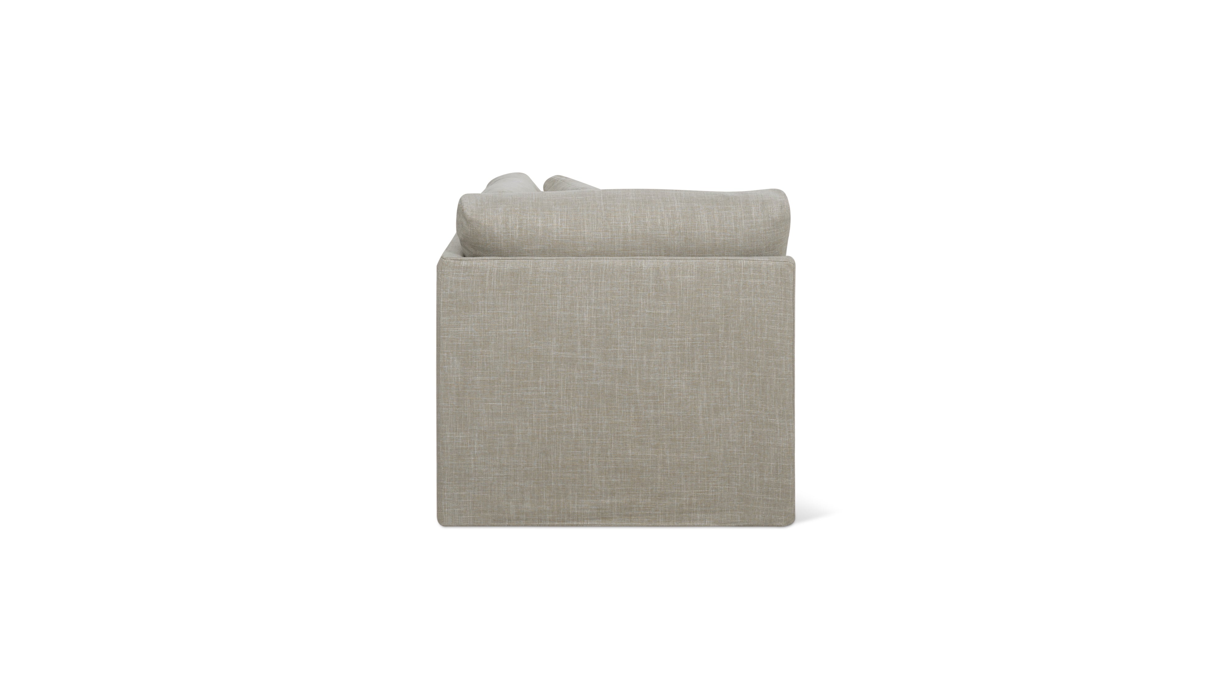 Breeze Corner Chair, Standard, Light Pebble