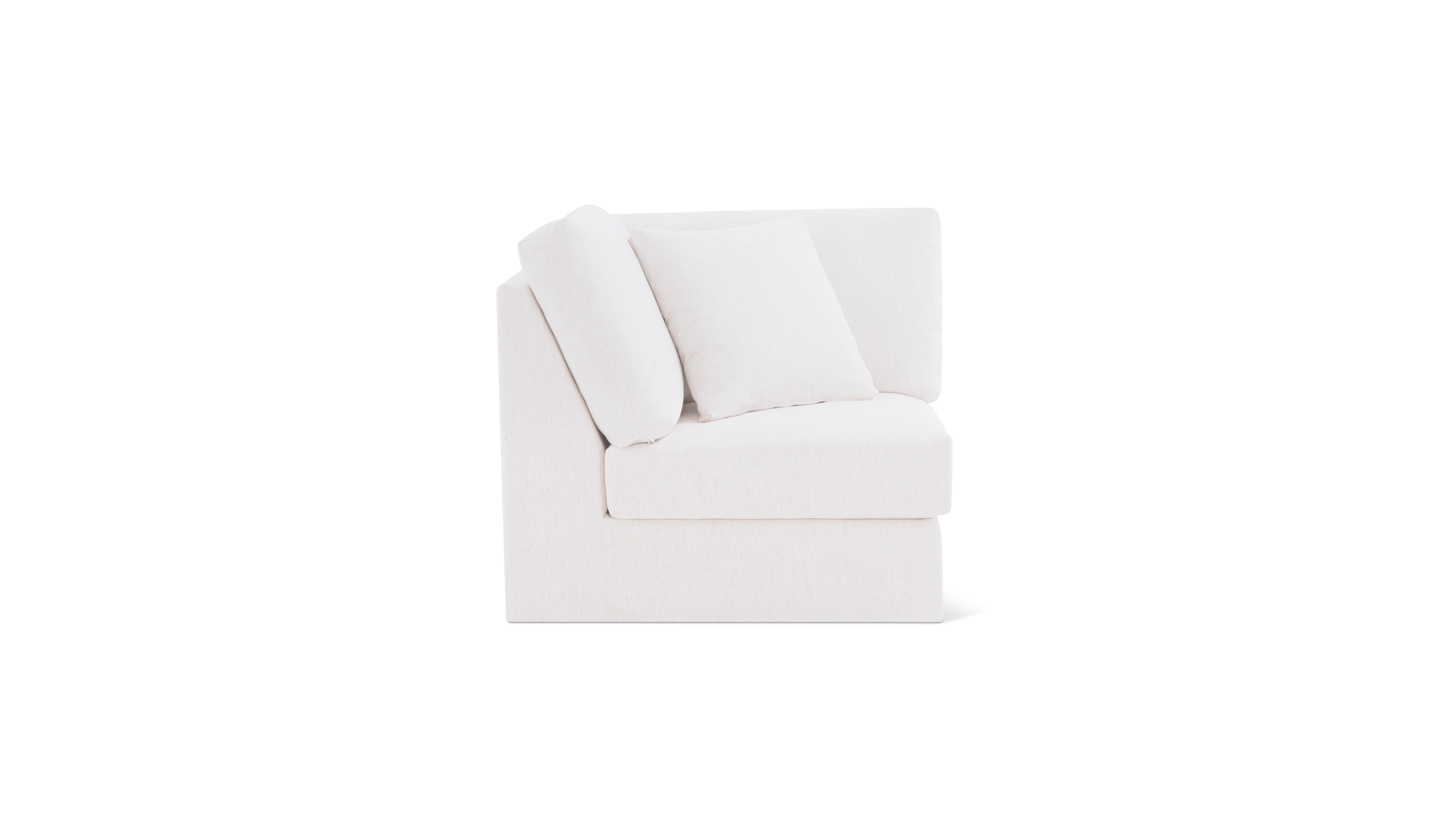 Breeze Corner Chair, Standard, Nomad Snow