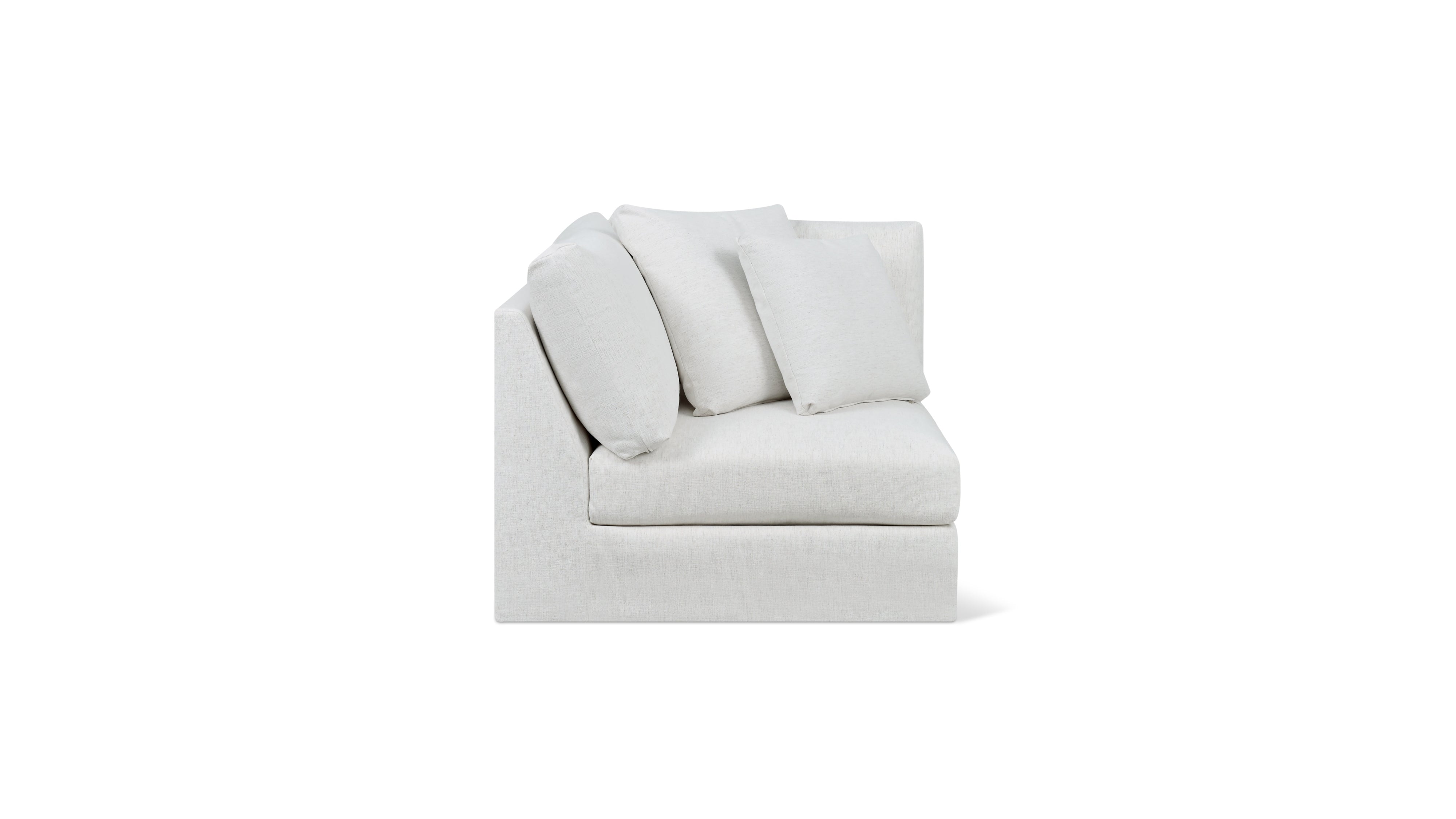 Breeze Corner Chair, Large, Nomad Snow