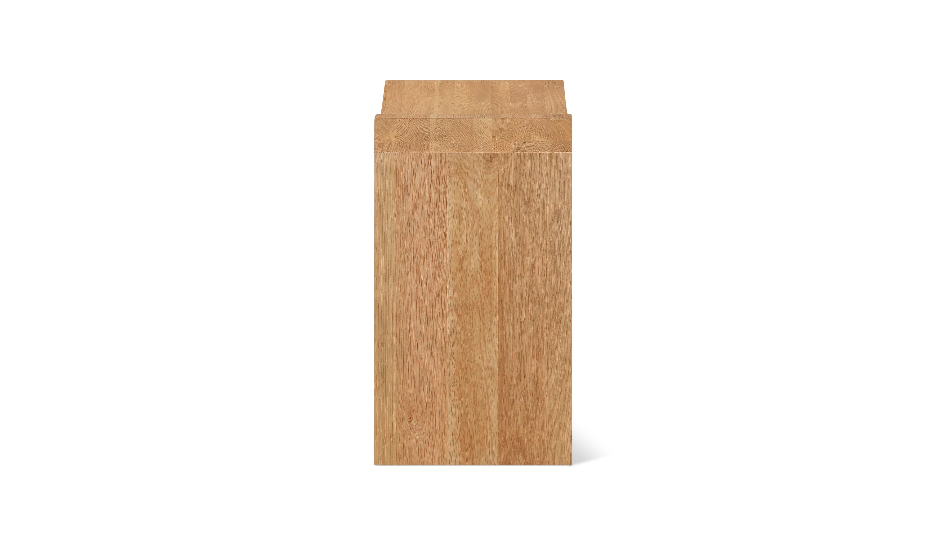 Hollow Counter Stool, Natural Oak