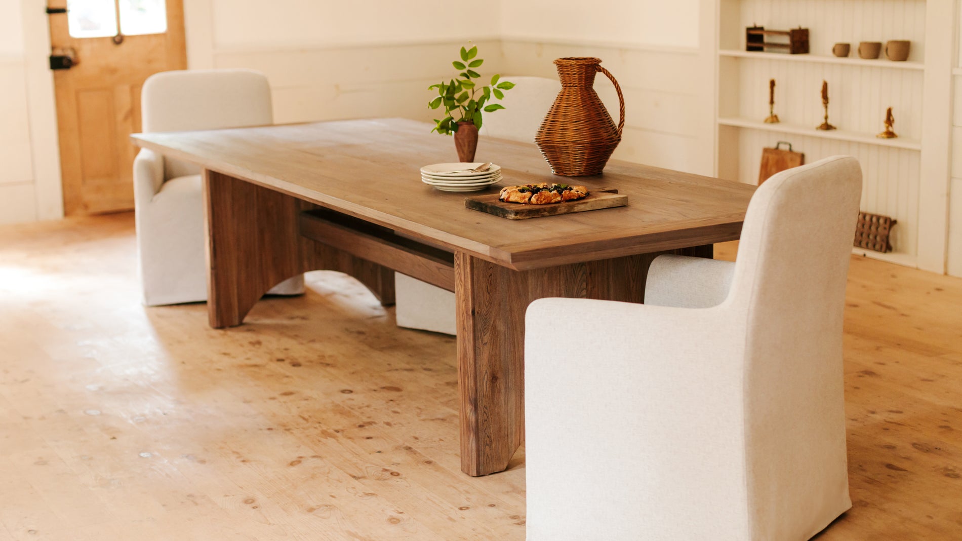 Range Dining Table, Seats 10-12 People, Country Elm_image