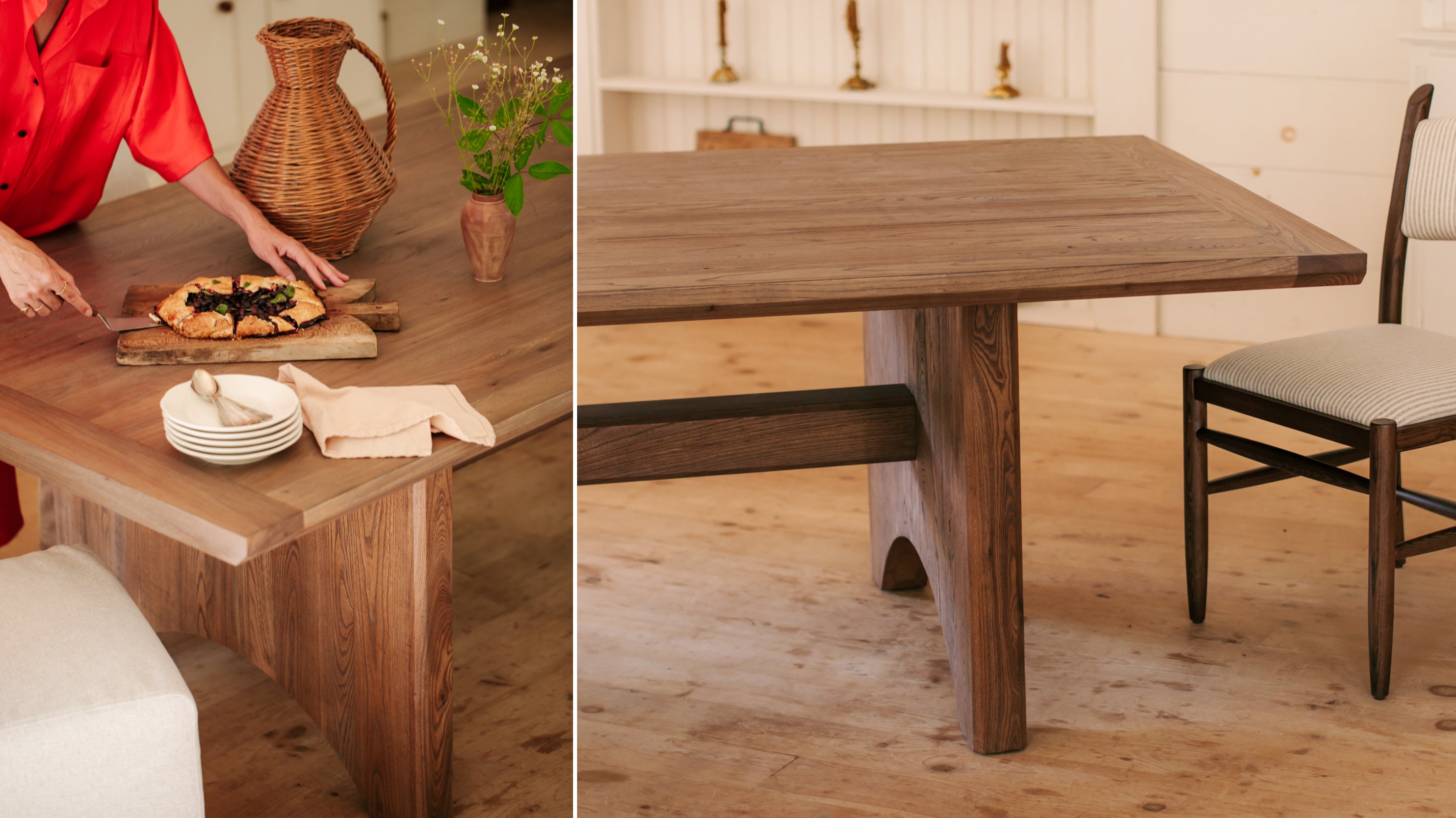 Range Dining Table, Seats 10-12 People, Country Elm