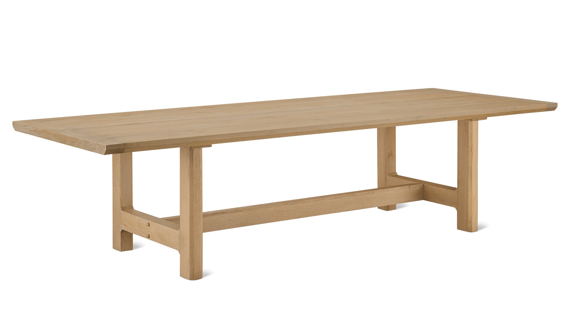 Meadow Dining Table, Seats 10-12 People, Country Oak_image