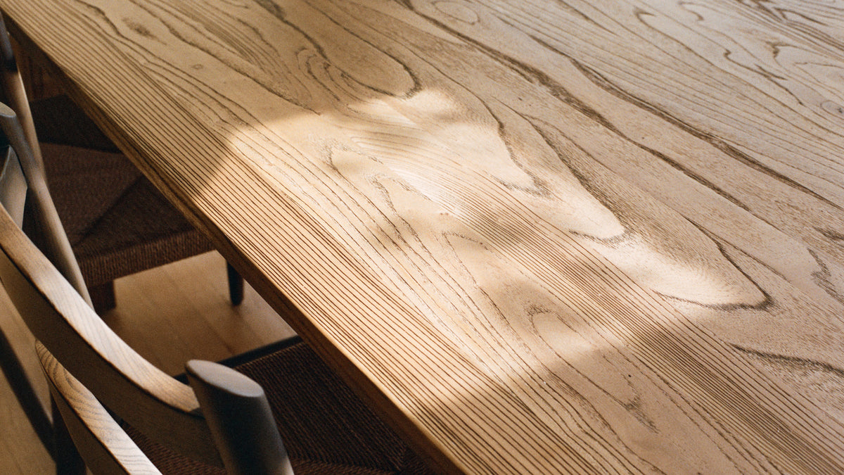 Meadow Dining Table, Seats 8-10 People, Country Elm