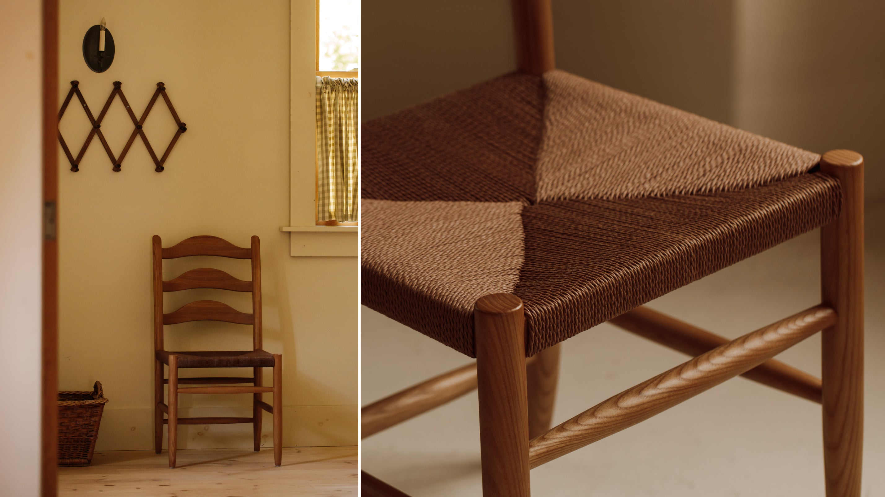 Hillside Dining Chair, Tall, Espresso Ash