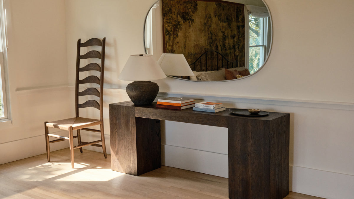 Hillside Dining Chair, Extra Tall, Espresso Ash