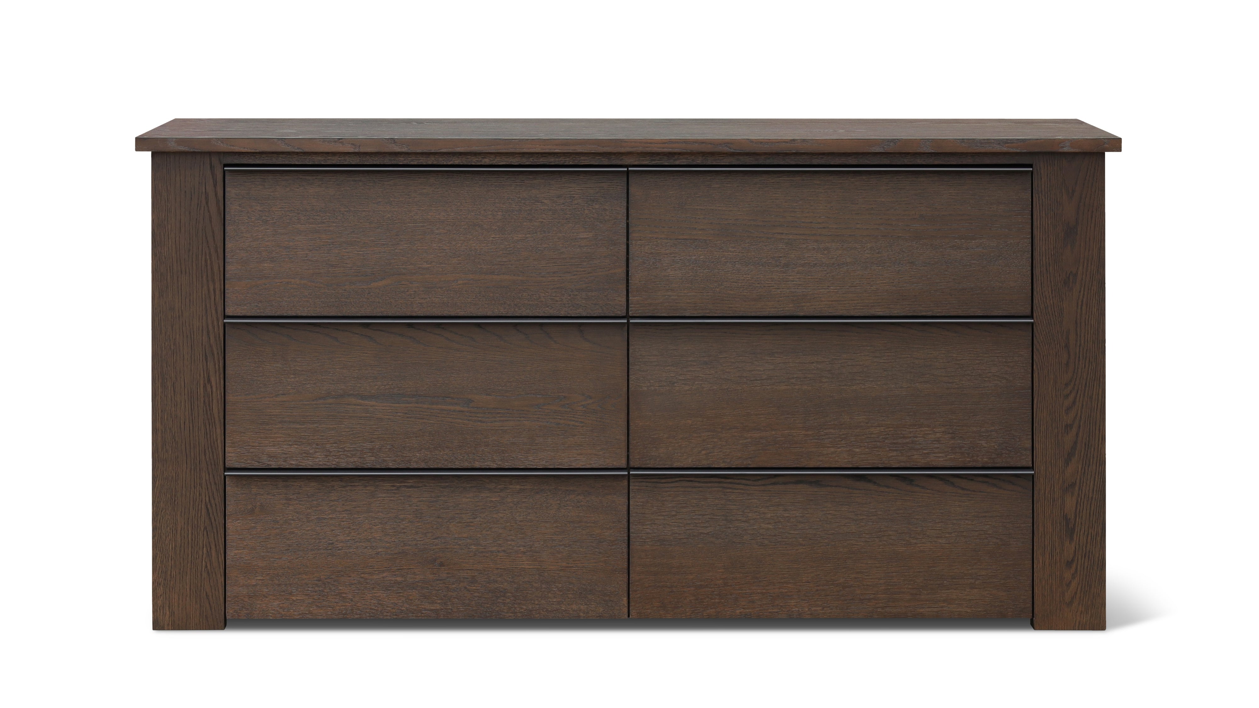 Banks Double Dresser, Espresso Oak Banks Double Dresser, Espresso Oak