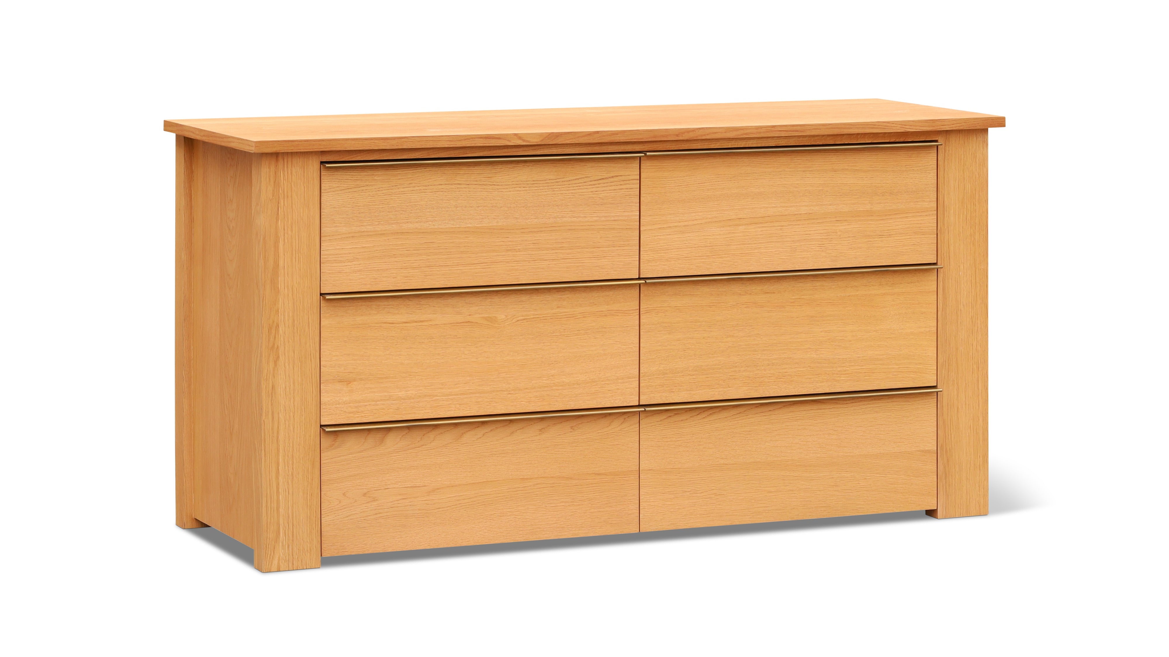 Banks Double Dresser, Warm Oak Banks Double Dresser, Warm Oak