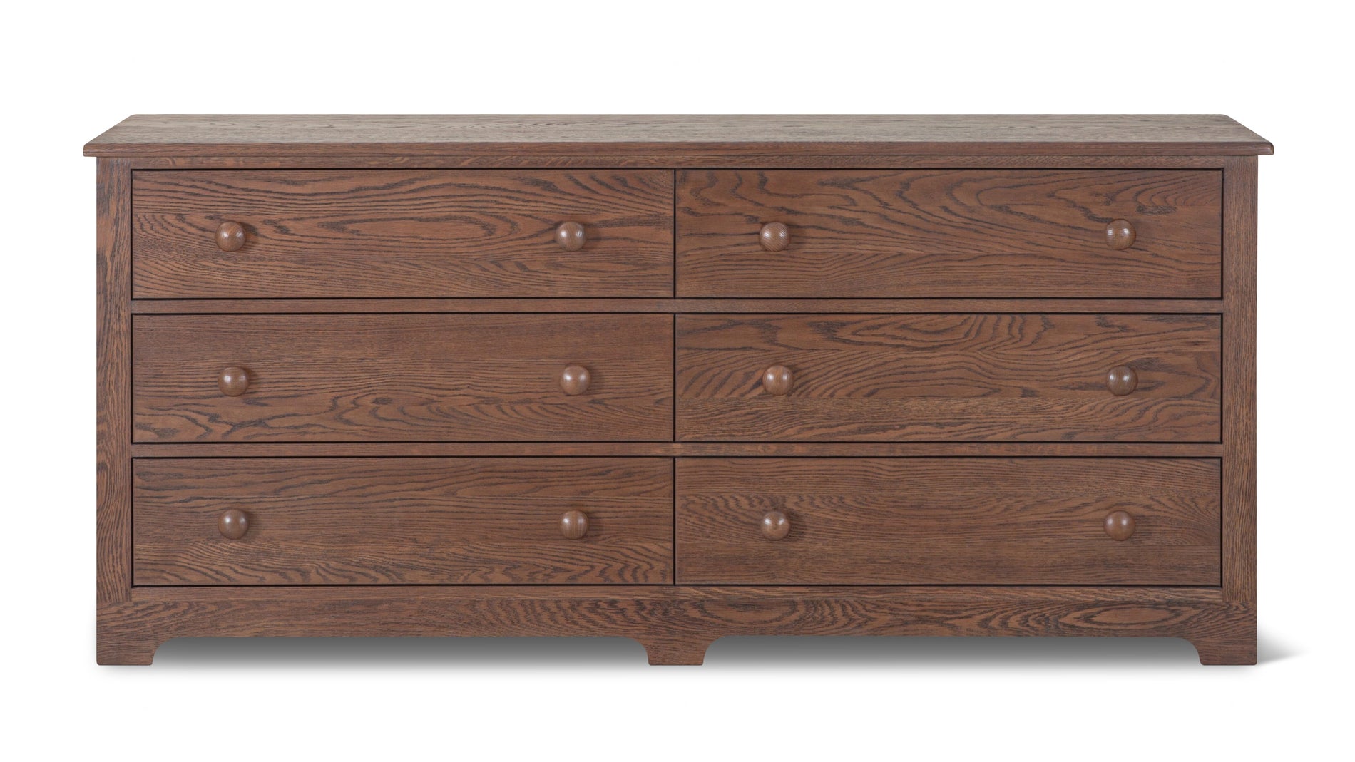 Dovetail Double Dresser, Dark Oak_image