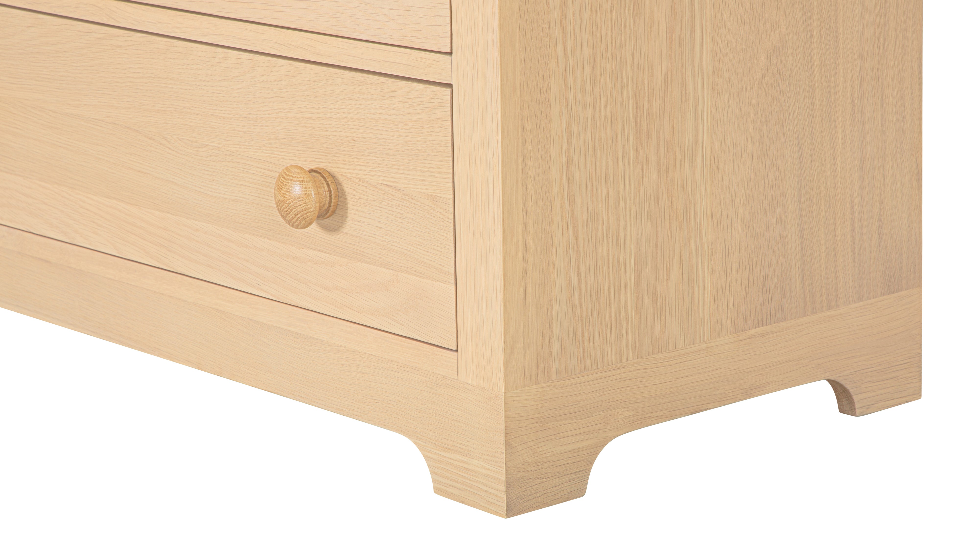 Dovetail Dresser, Pale Oak