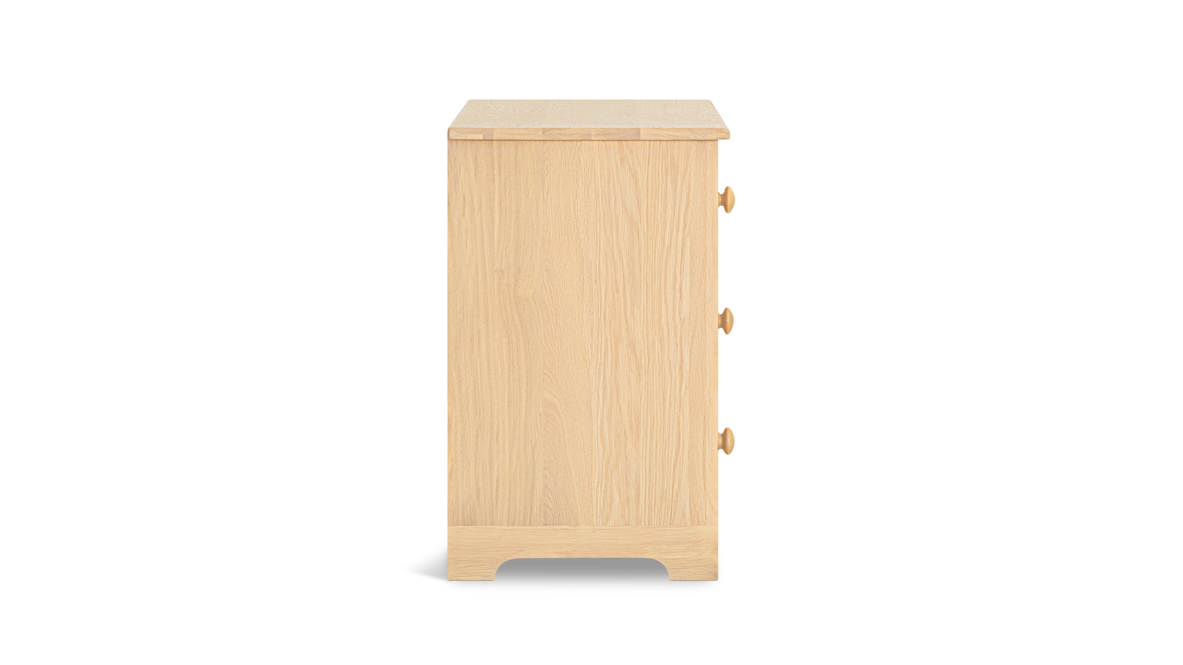 Dovetail Dresser, Pale Oak