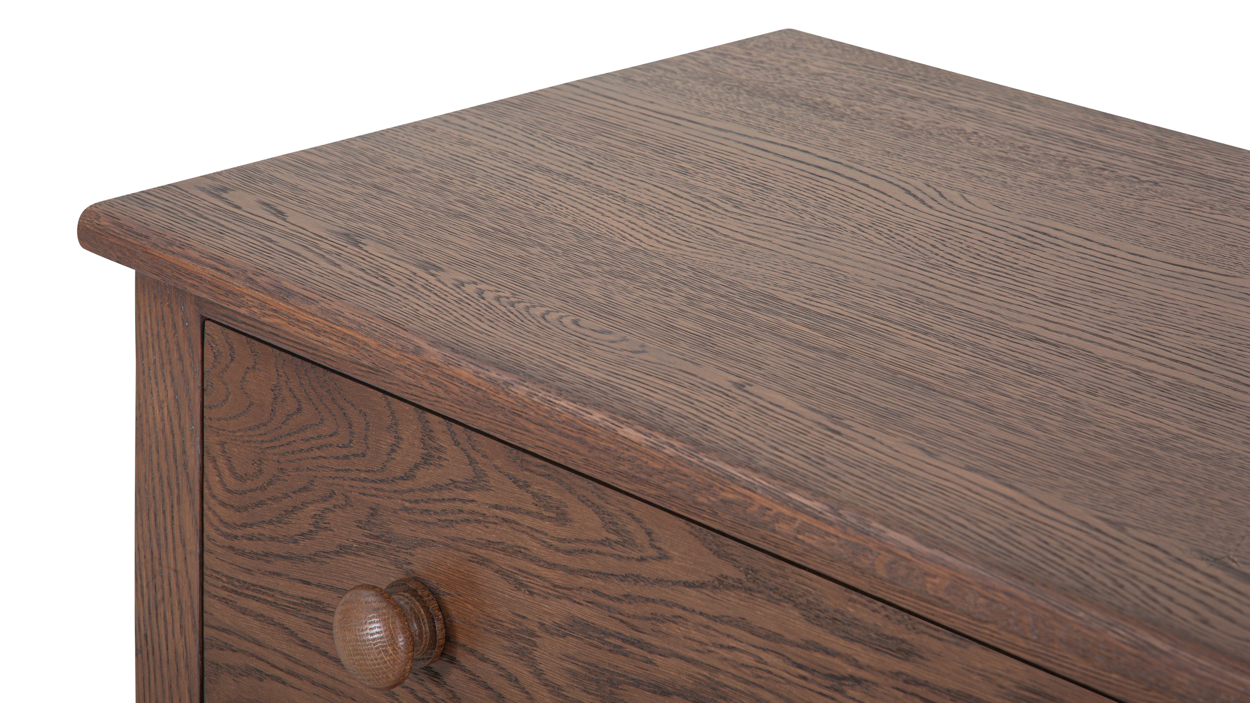 Dovetail Dresser, Dark Oak