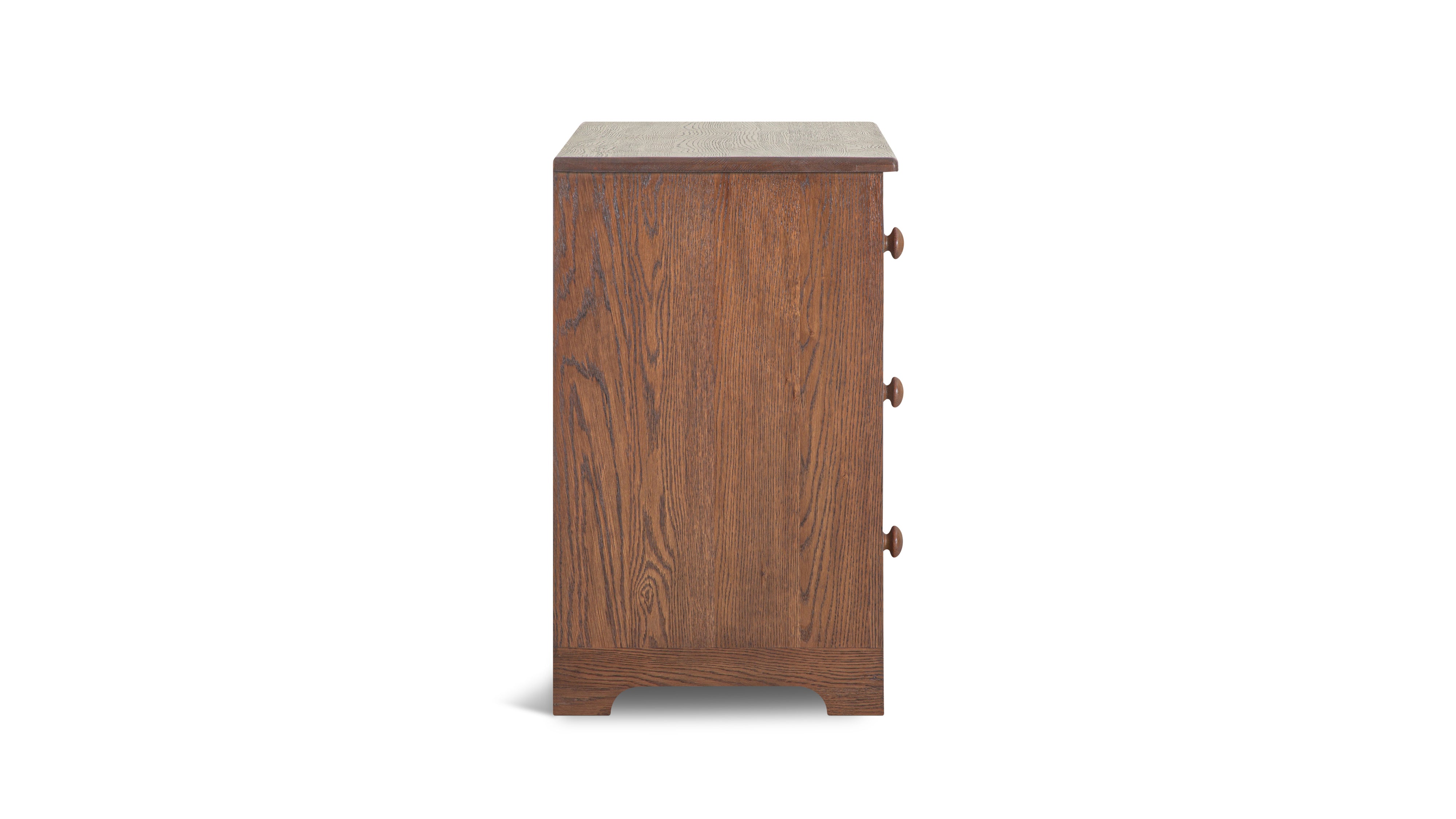 Dovetail Dresser, Dark Oak