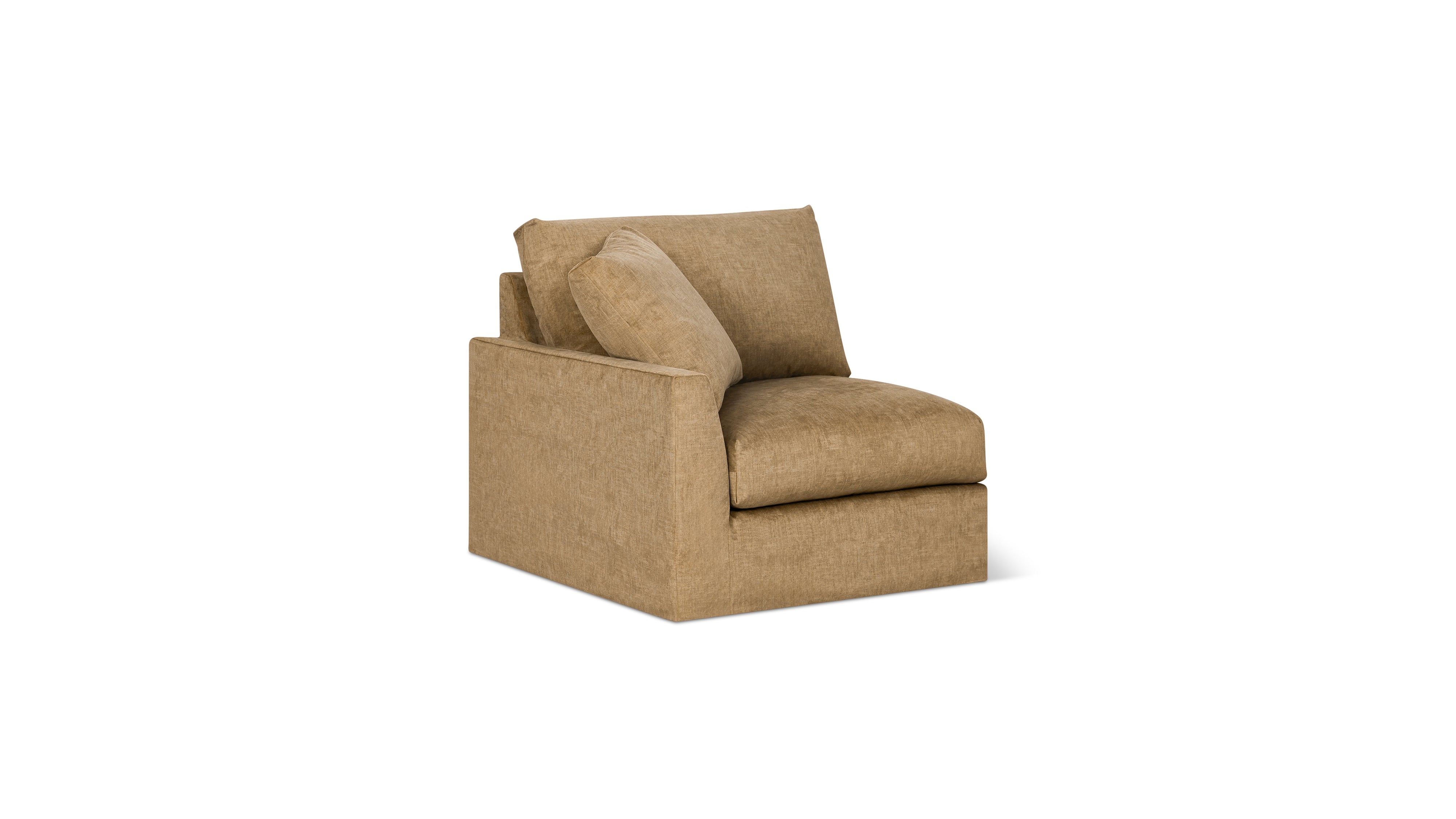 Breeze Left Arm Corner Chair, Standard, Bronze