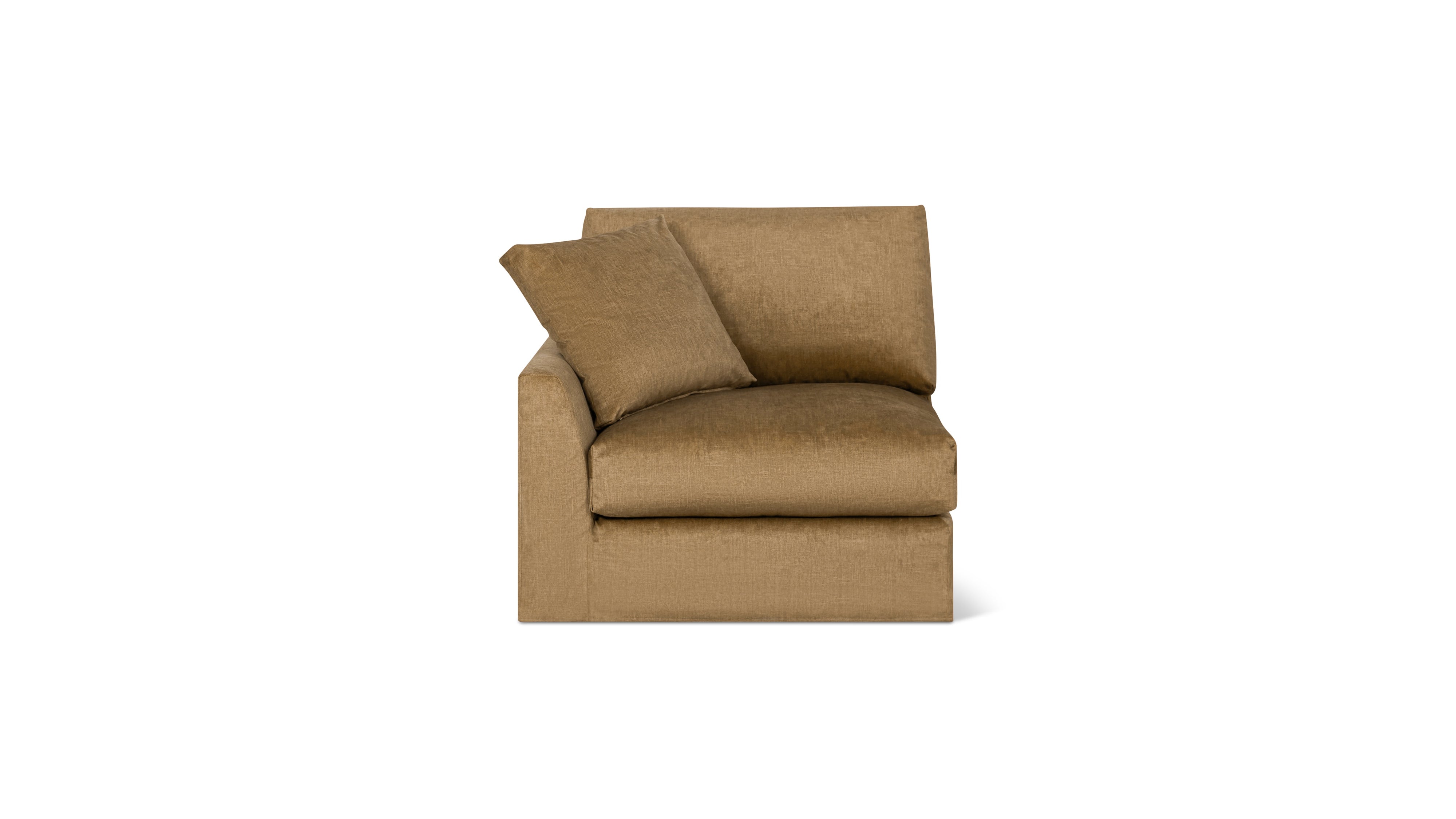 Breeze Left Arm Corner Chair, Standard, Bronze