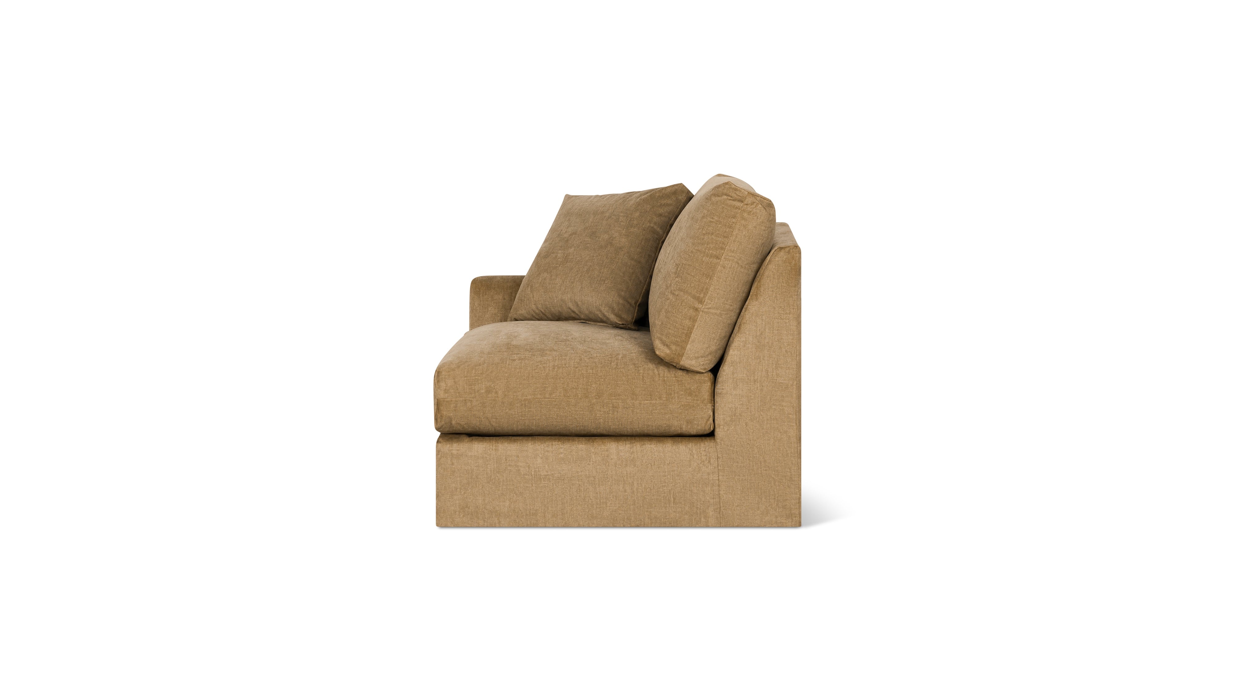 Breeze Left Arm Corner Chair, Standard, Bronze