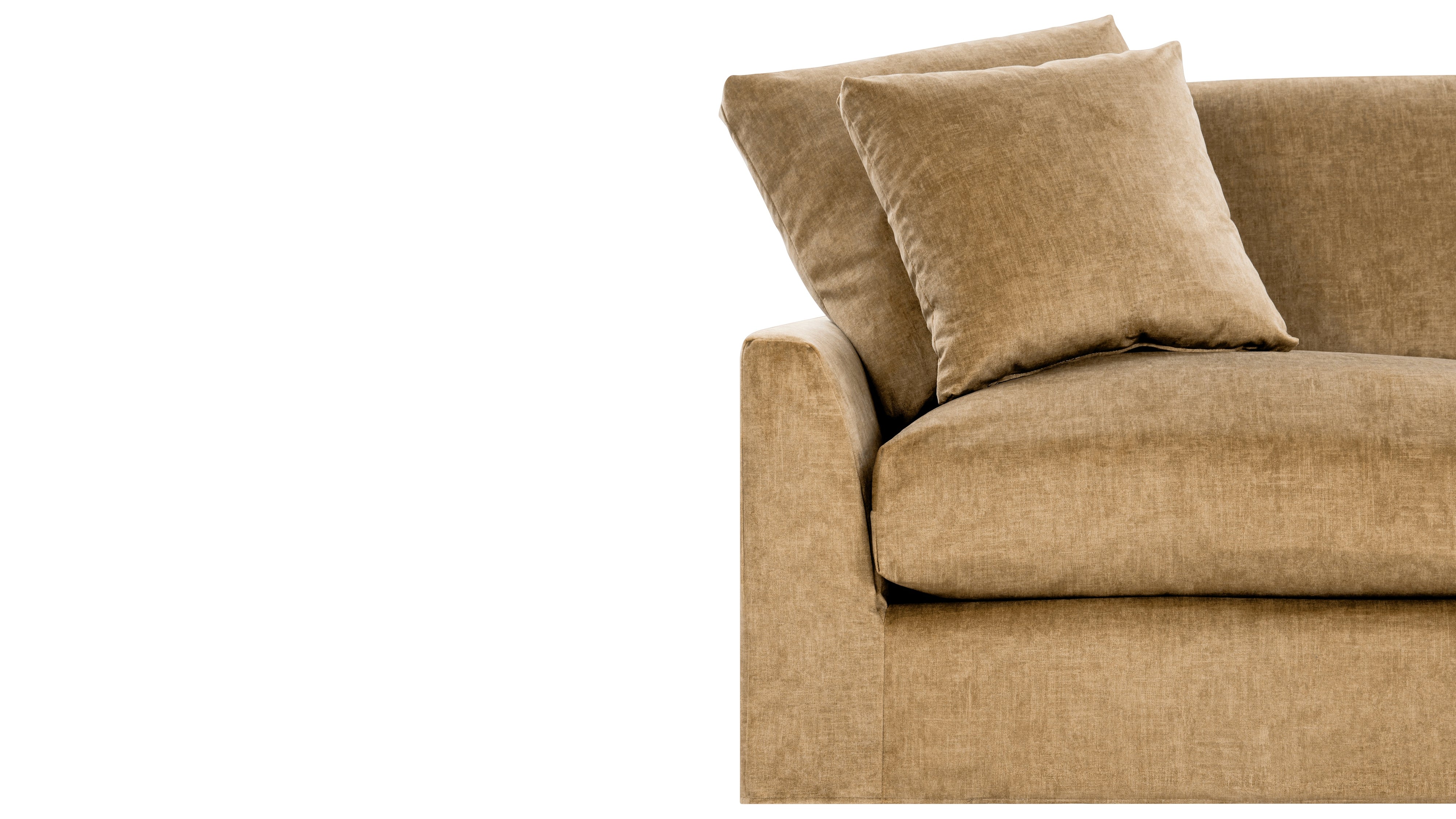 Breeze Left Arm Corner Chair, Large, Bronze