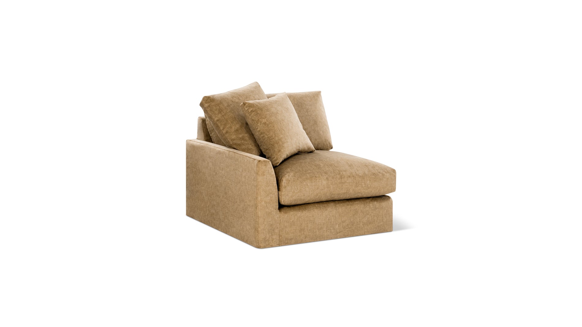 Breeze Left Arm Corner Chair, Large, Bronze_image