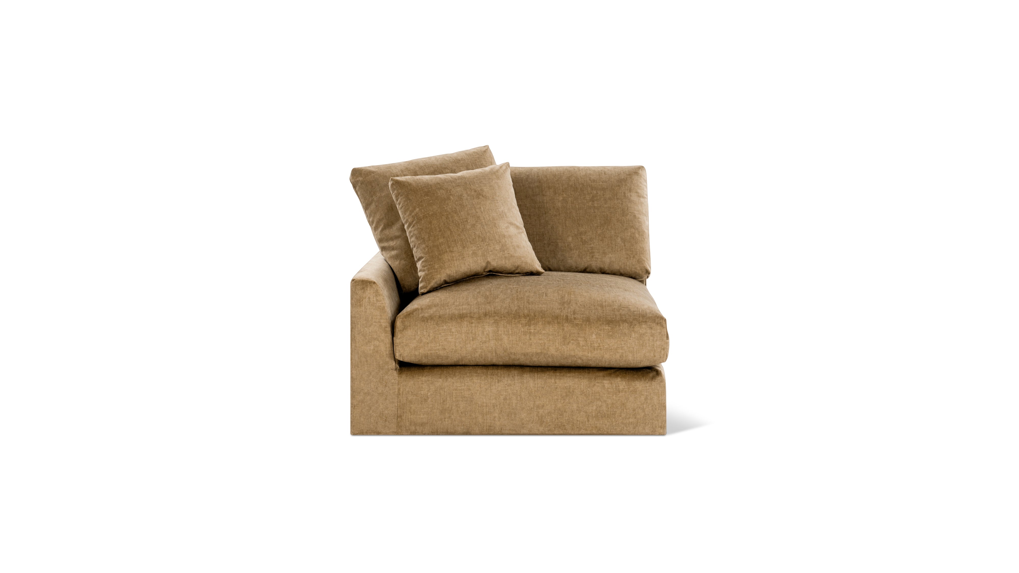 Breeze Left Arm Corner Chair, Large, Bronze