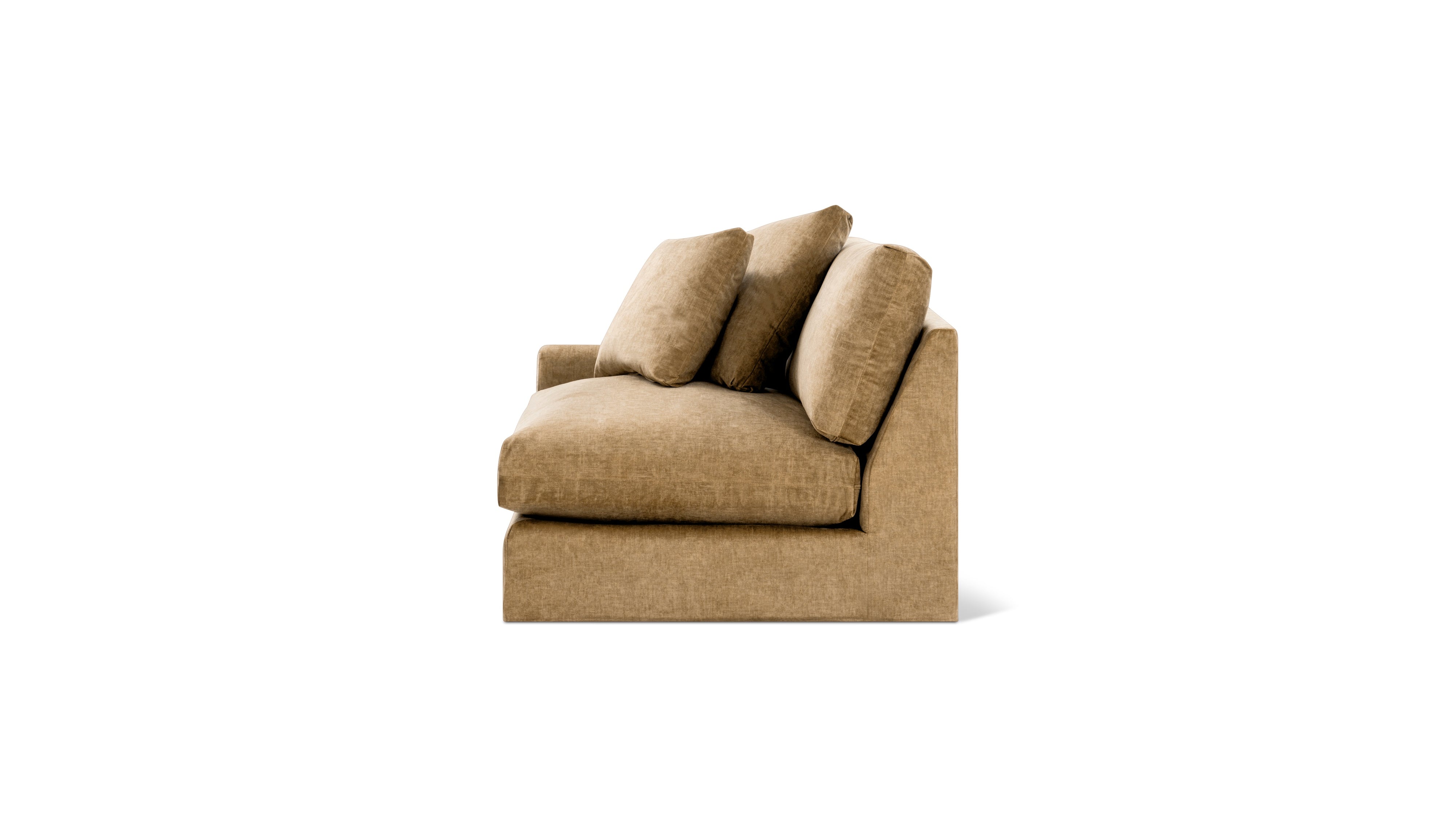 Breeze Left Arm Corner Chair, Large, Bronze