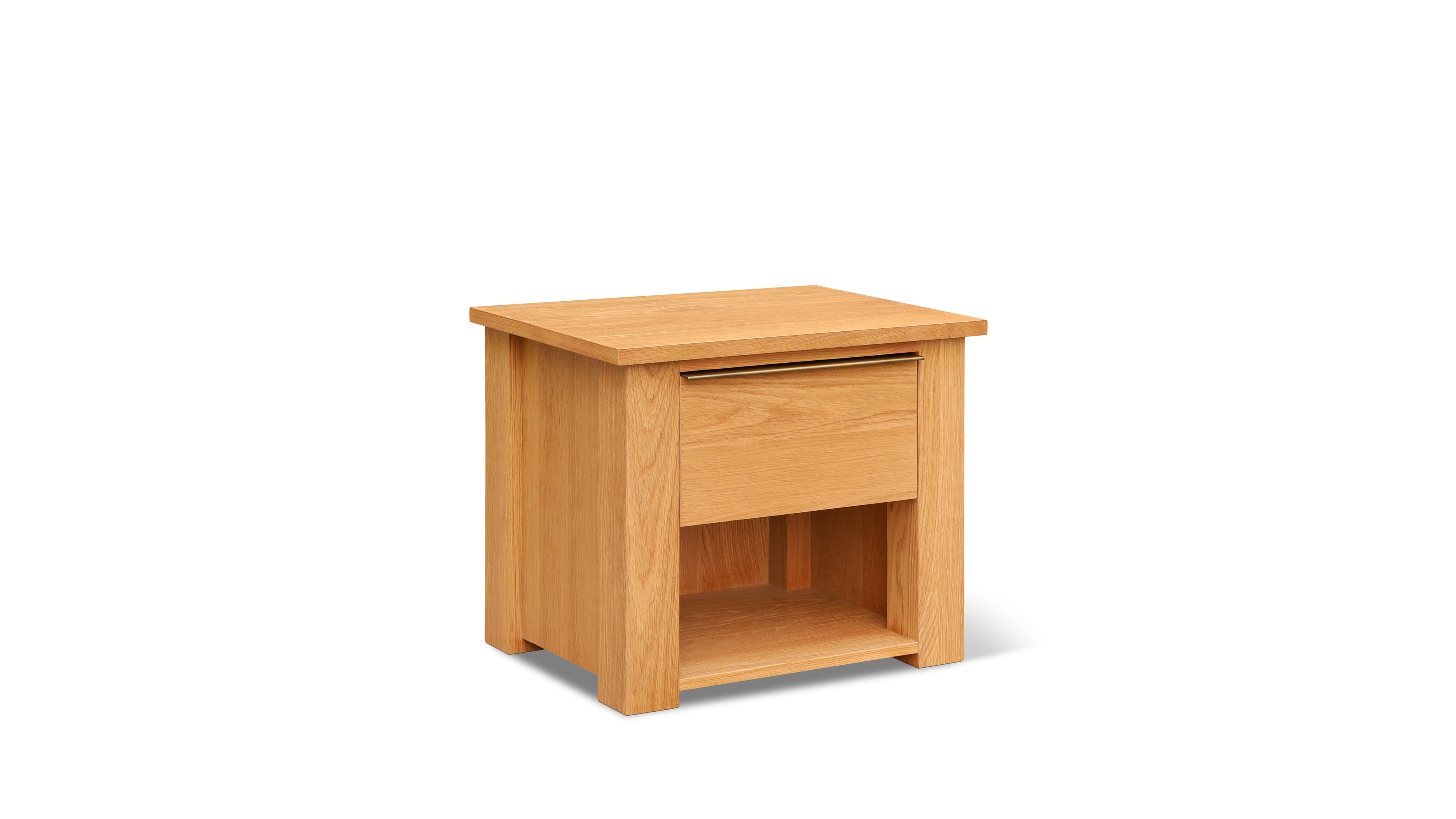 Banks Nightstand, Warm Oak