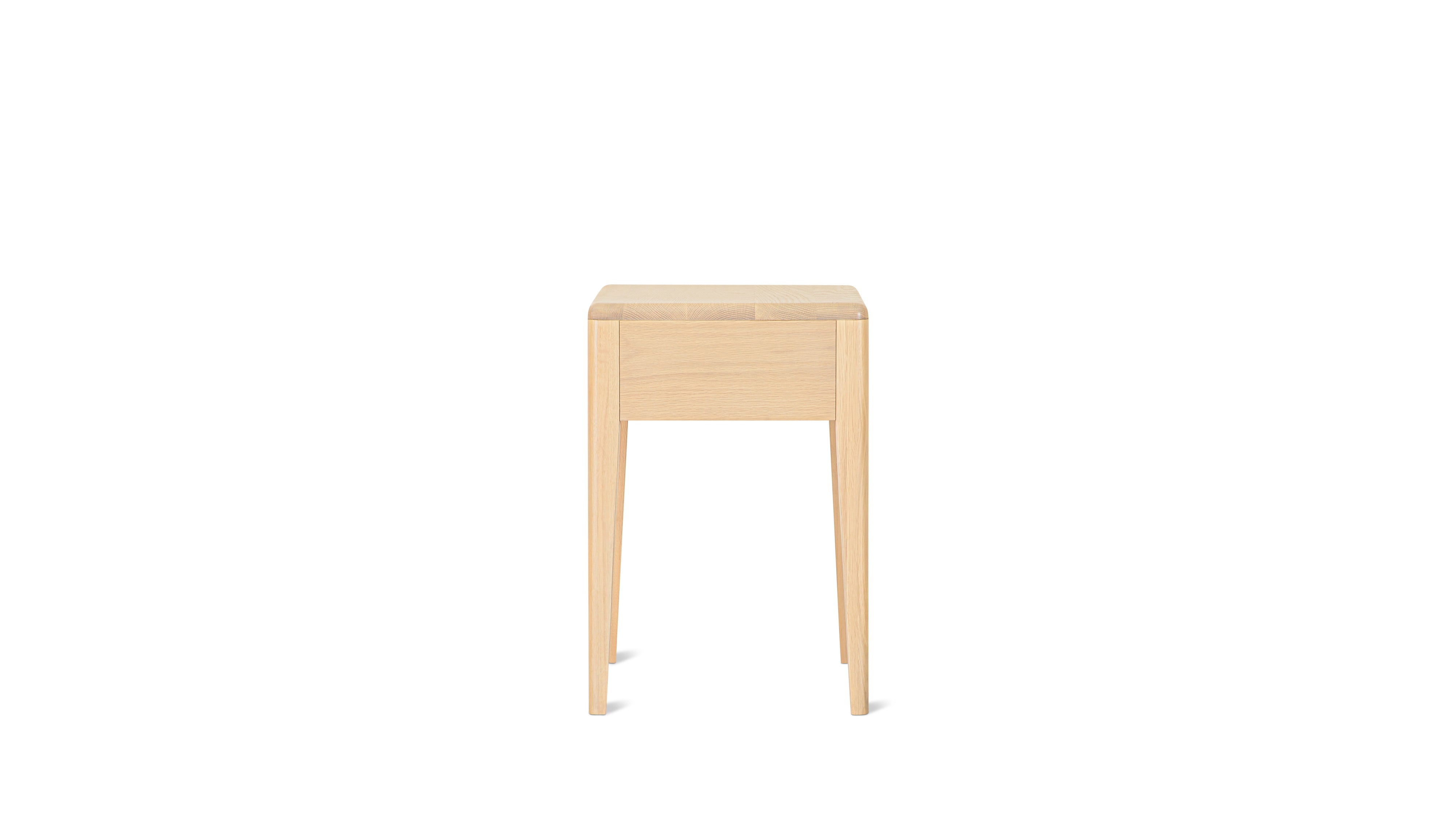 Perch Nightstand, Pale Oak