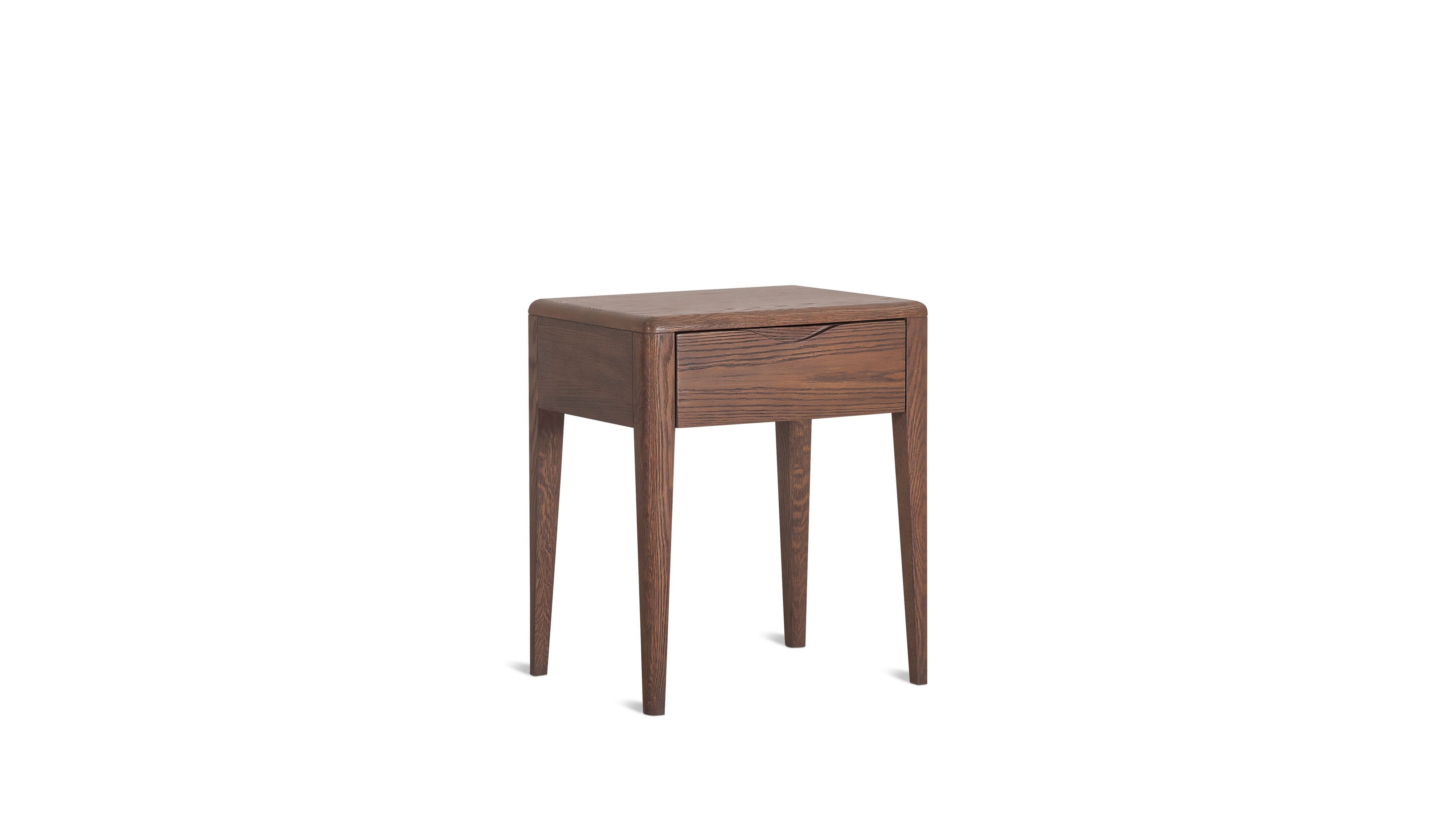 Perch Nightstand, Dark Oak