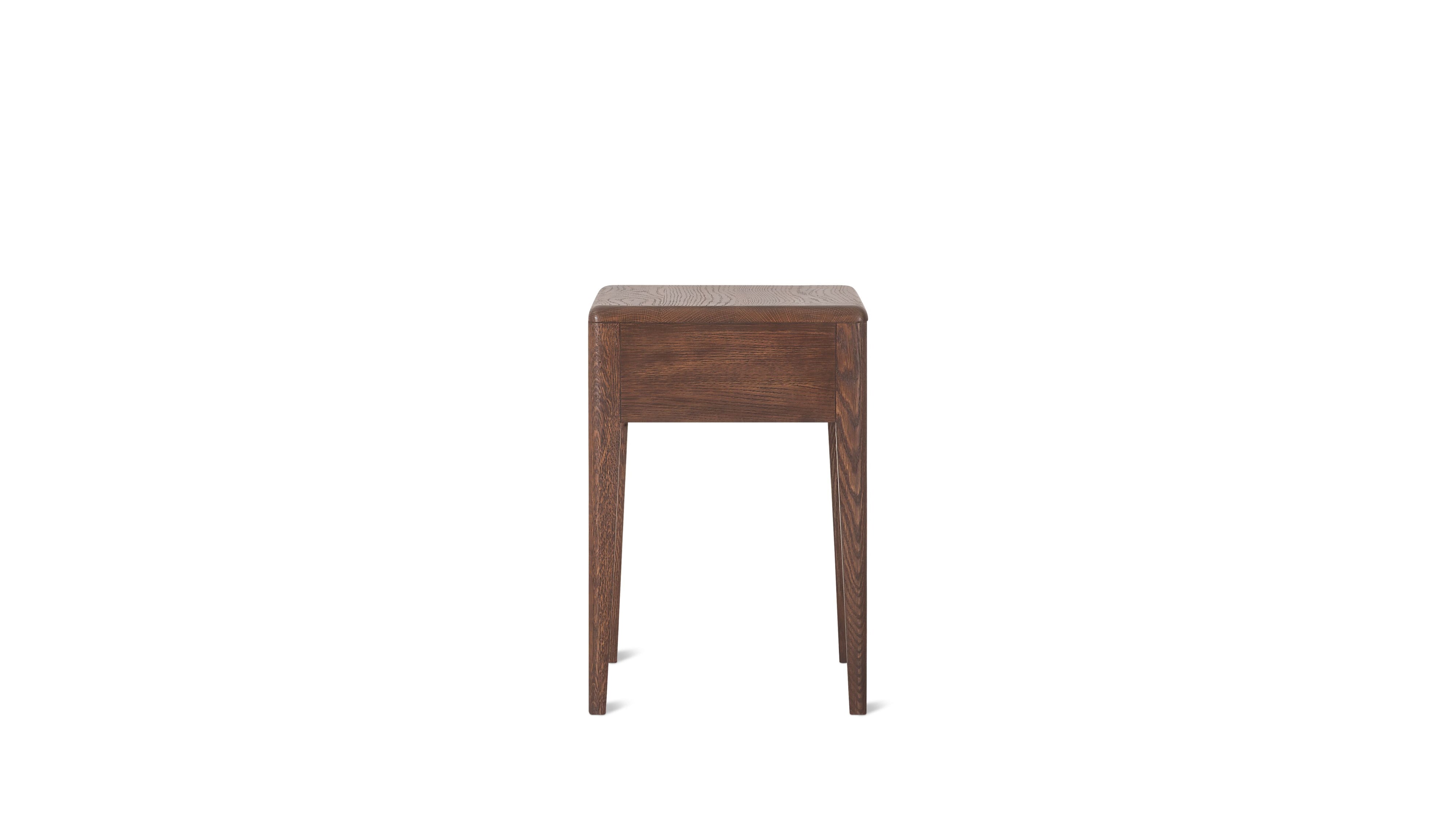 Perch Nightstand, Dark Oak