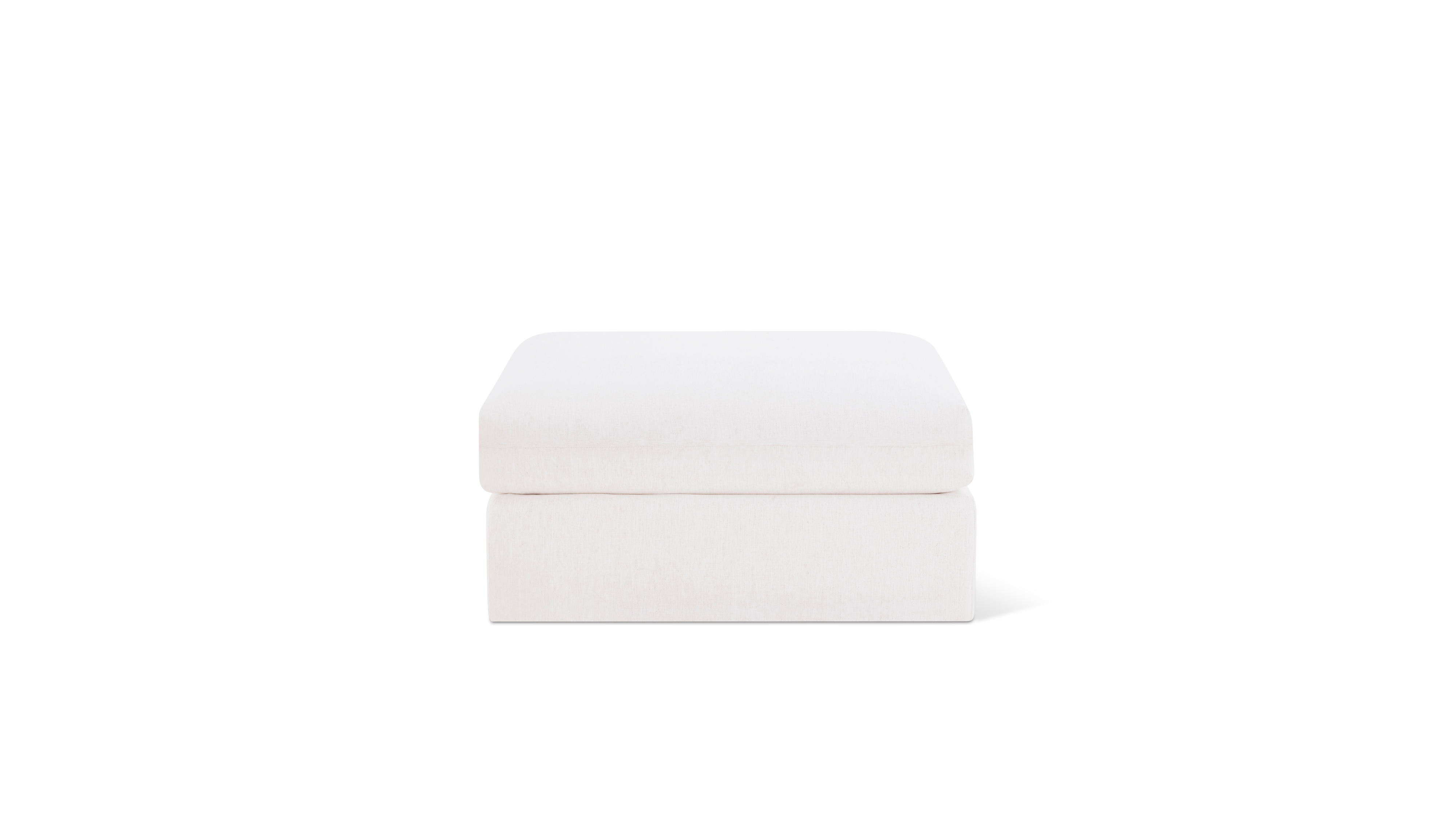 Breeze Ottoman, Standard, Nomad Snow