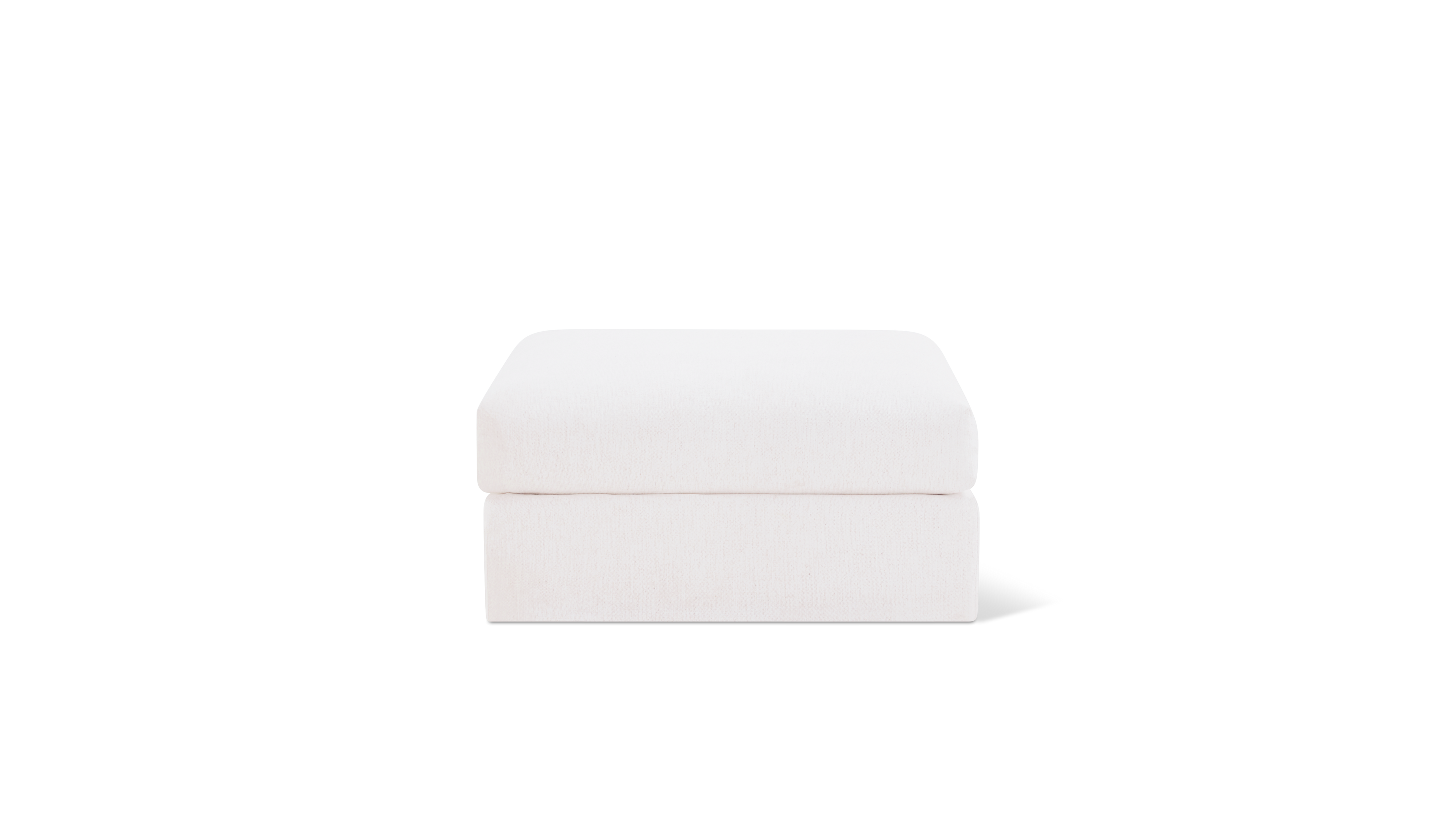 Breeze Ottoman, Standard, Nomad Snow