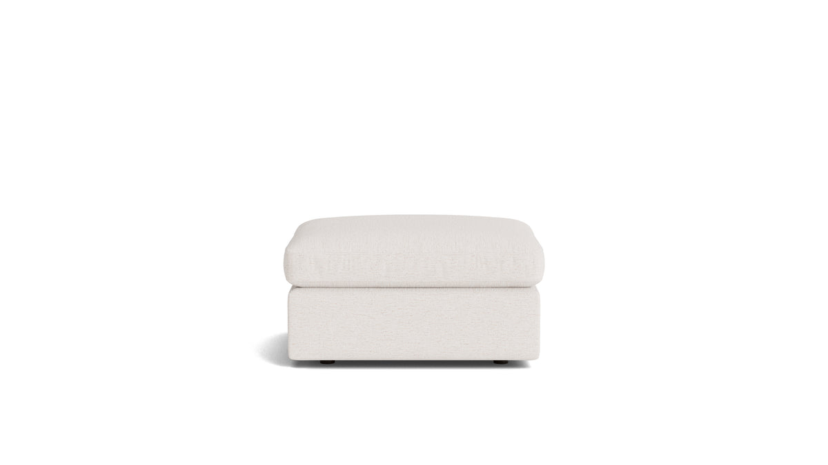 Saddle Ottoman, Nomad Snow