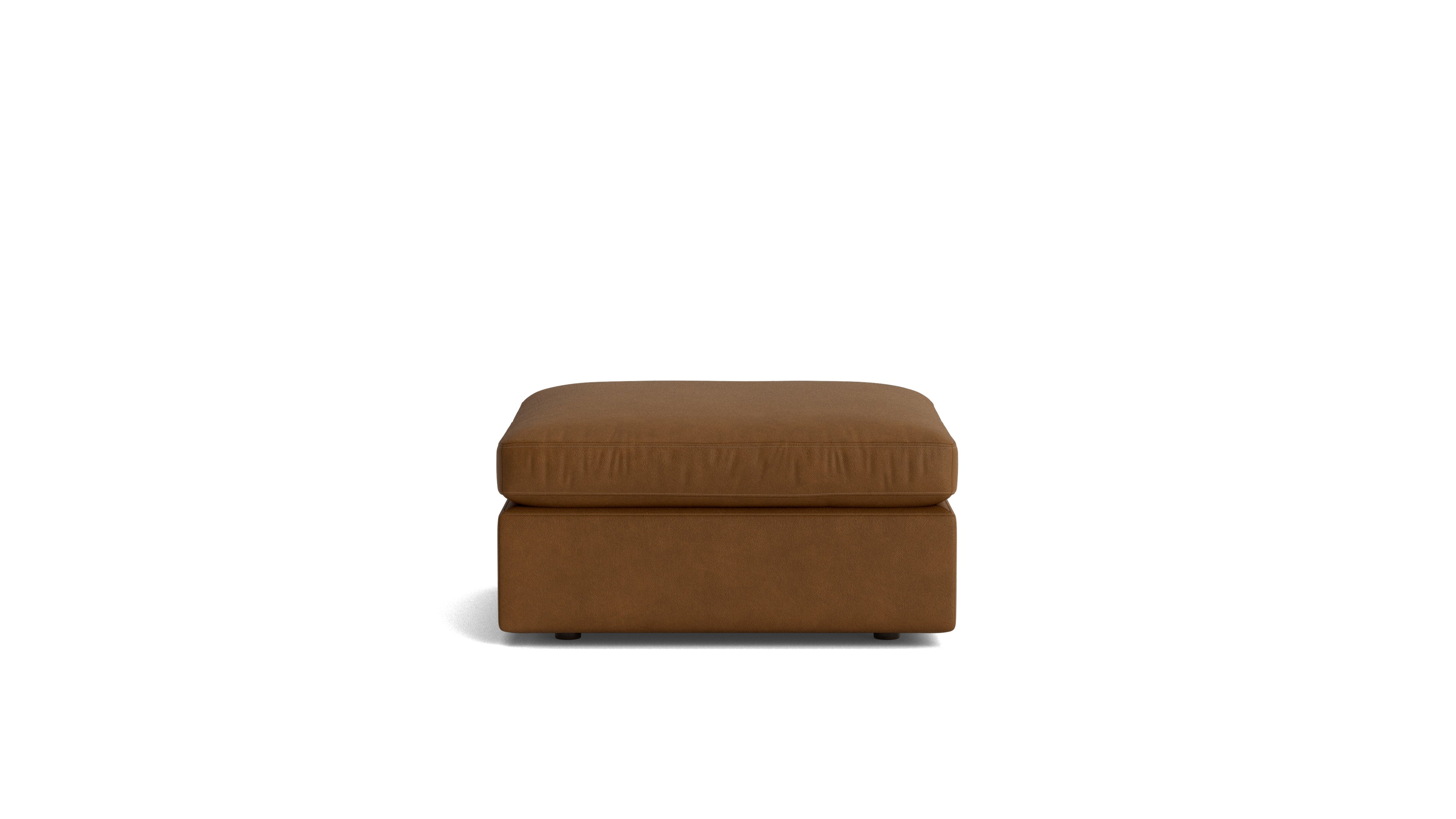 Saddle Ottoman, Bourbon