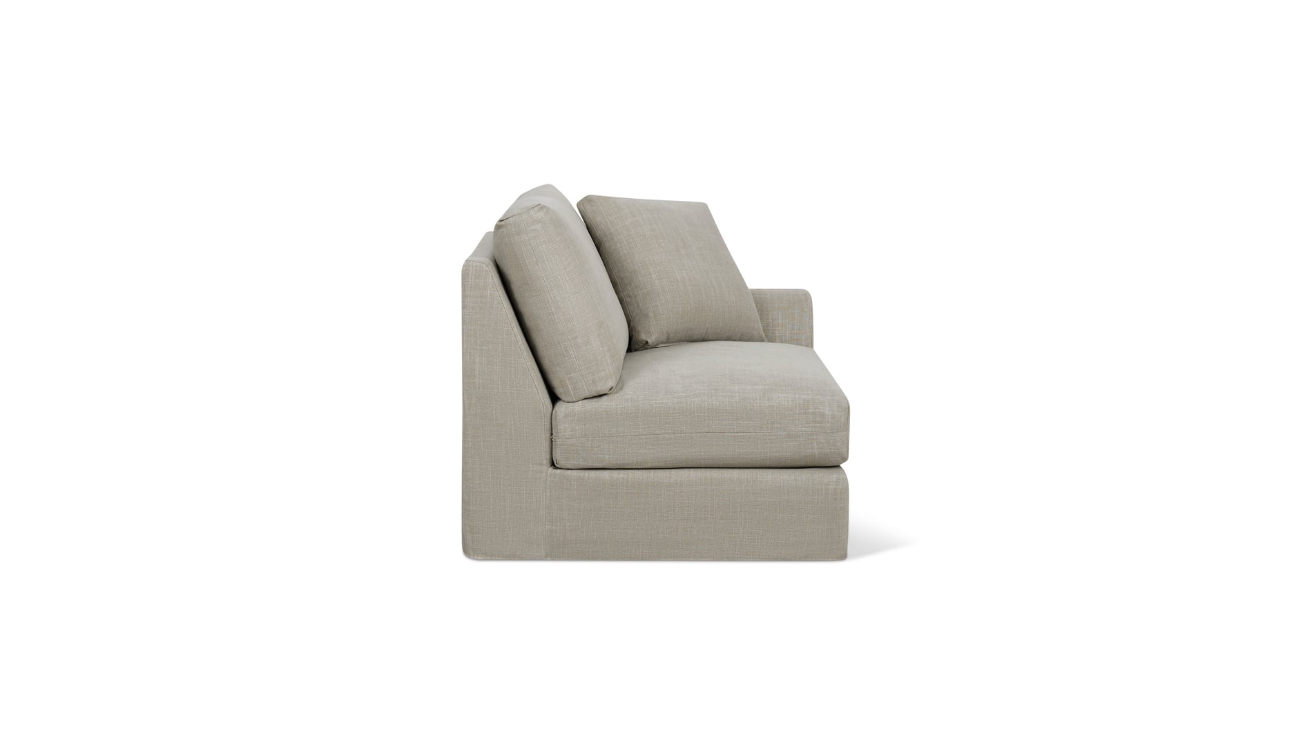 Breeze Right Arm Corner Chair, Standard, Light Pebble_image