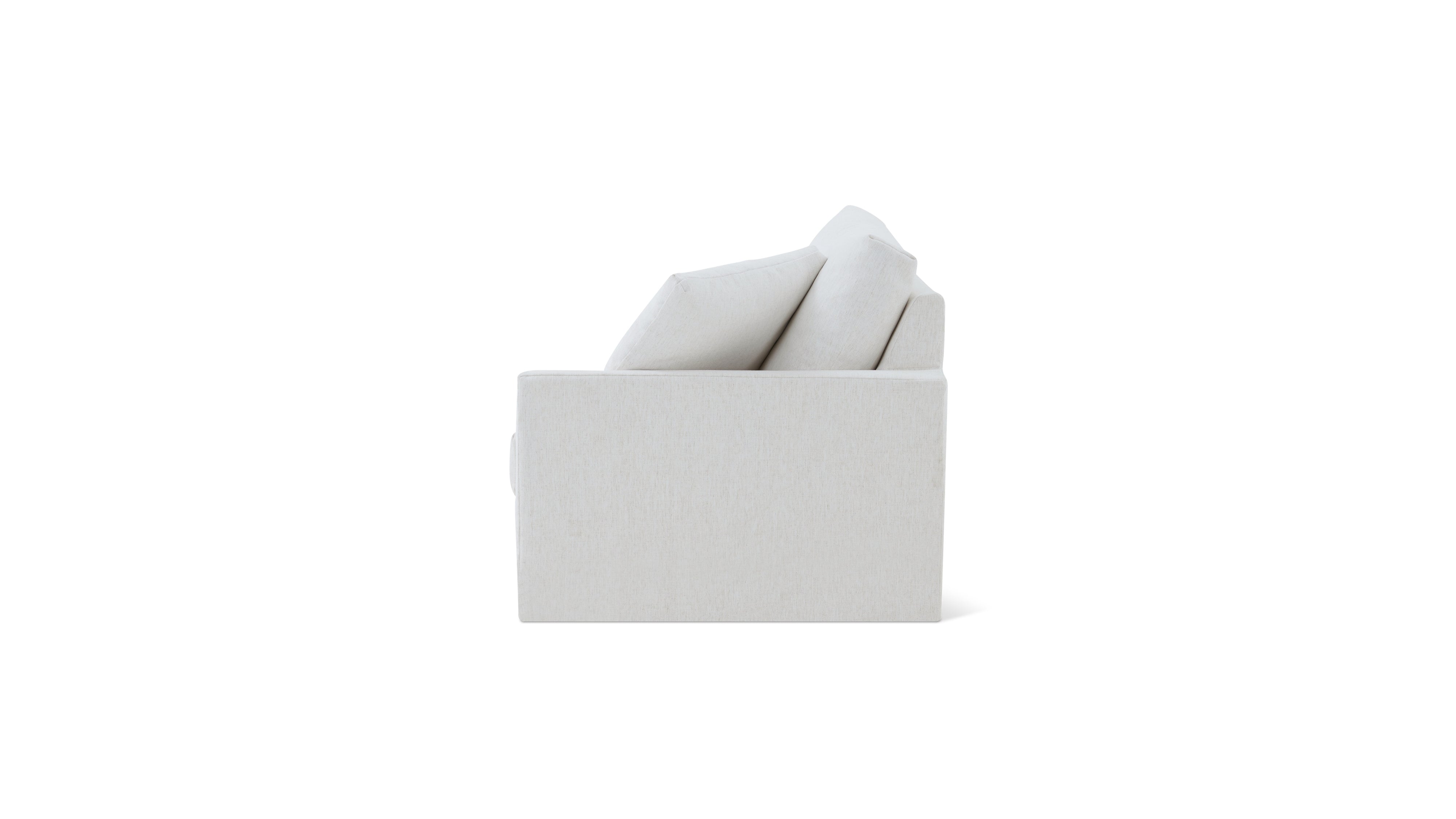 Breeze Right Arm Corner Chair, Standard, Nomad Snow