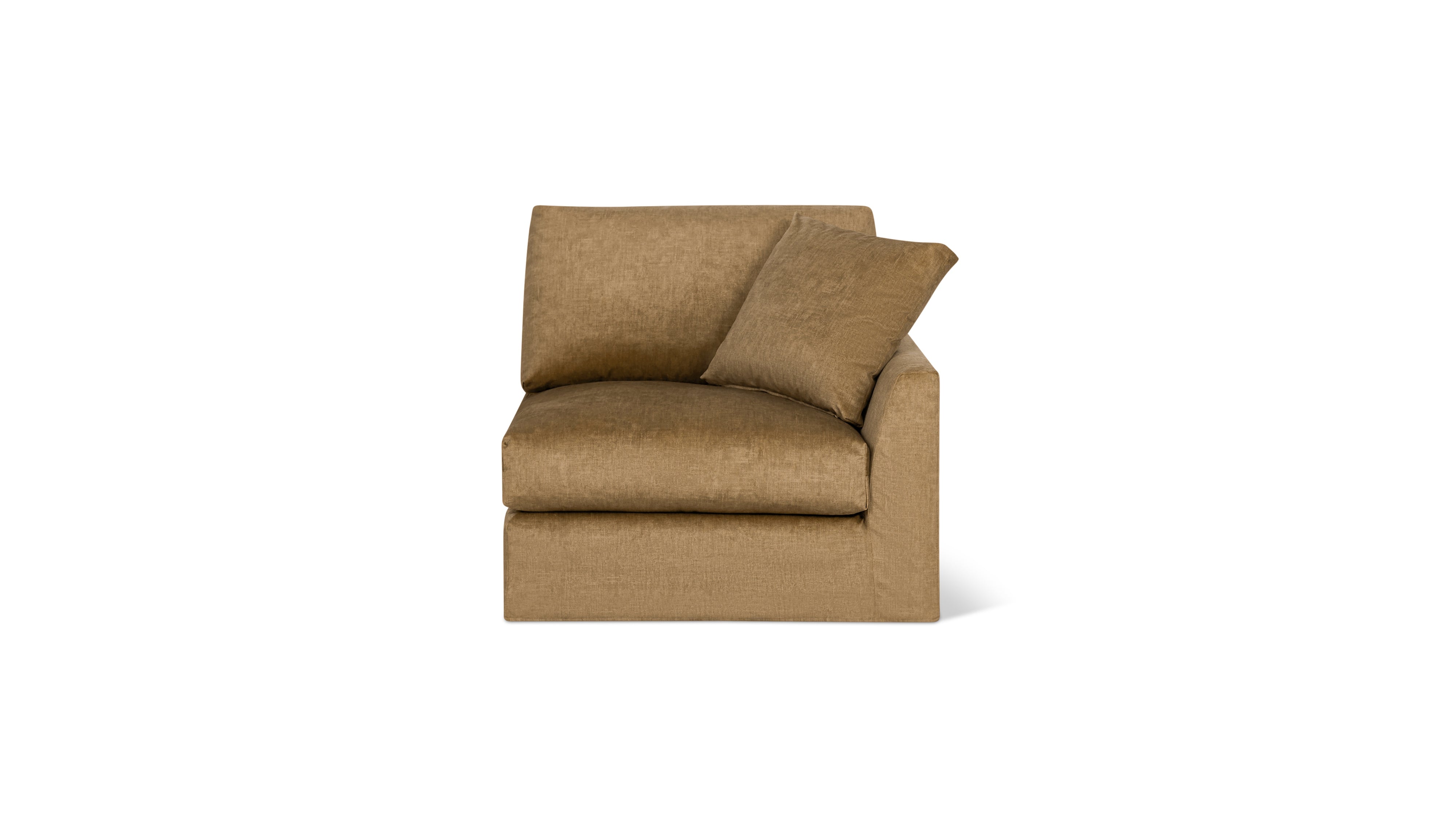 Breeze Right Arm Corner Chair, Standard, Bronze